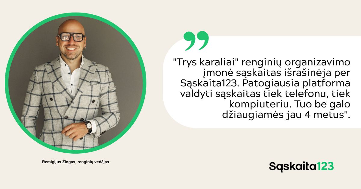 Sąskaita123 Facebook ad: Sąskaita-faktūra, sąskaitų išrašymas, populiariausia…