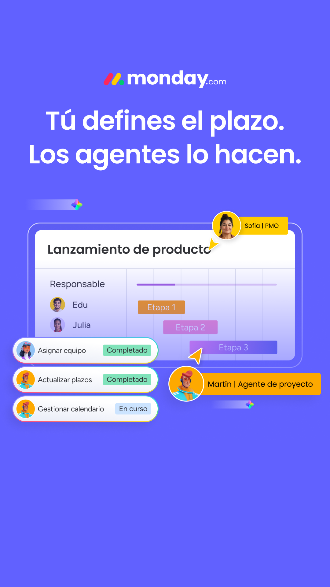 monday.com Facebook ad