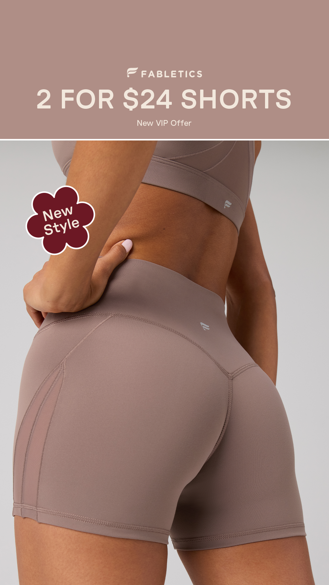 Fabletics Facebook ad