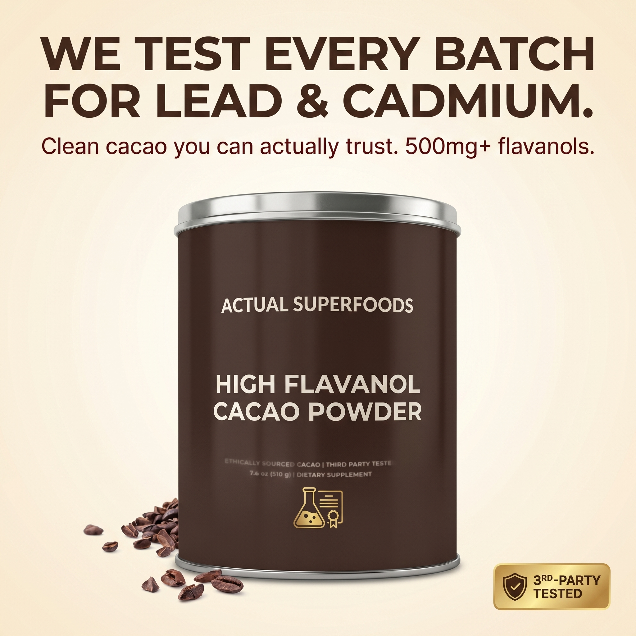 Actual Superfood Facebook ad