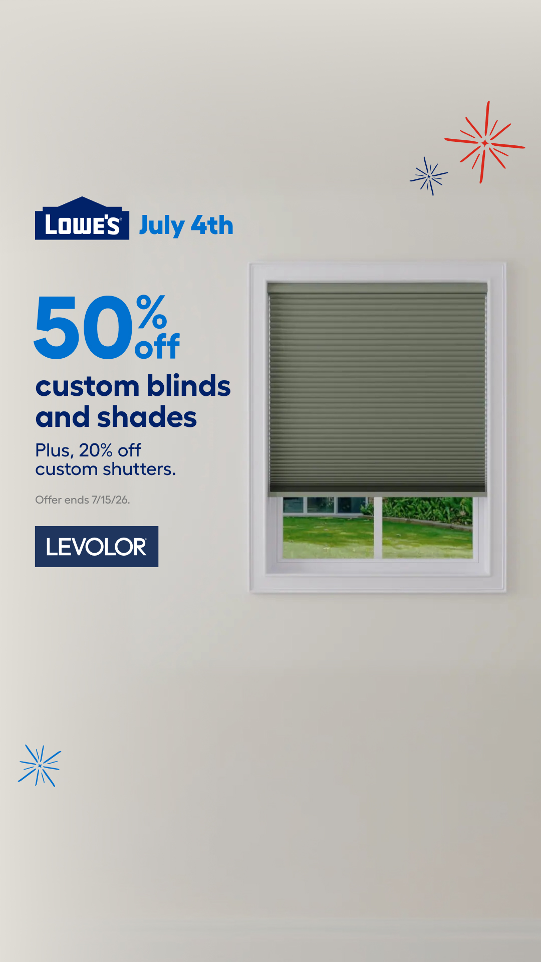 Lowe's Home Improvement Facebook ad