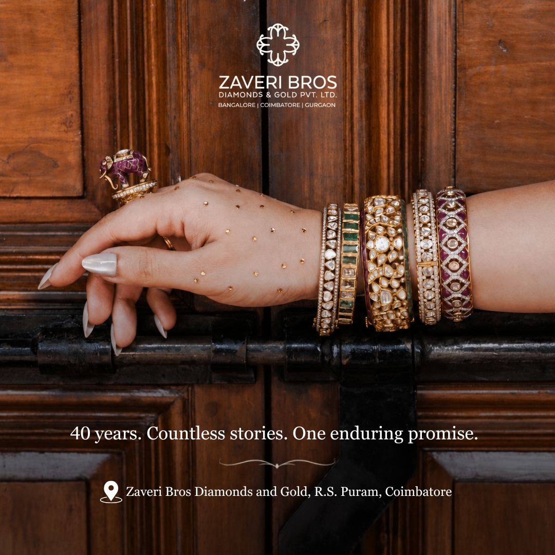 Zaveri Bros Facebook ad: Some jewellery completes your look