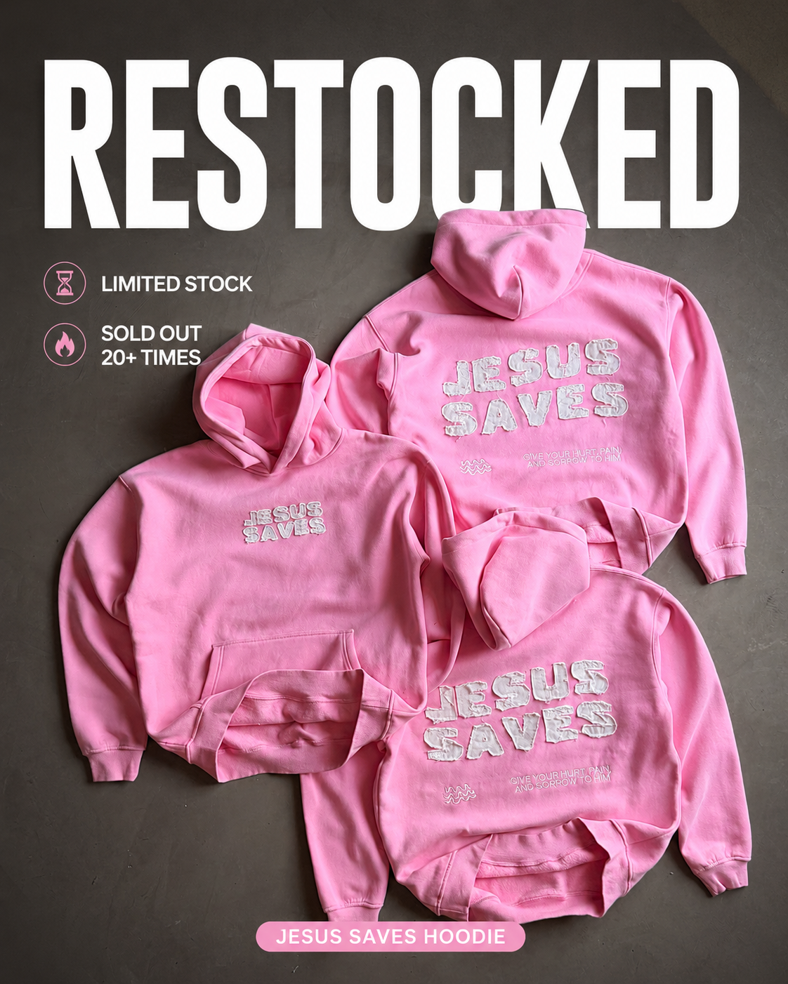 Forty-Six Ten Facebook ad: restocked