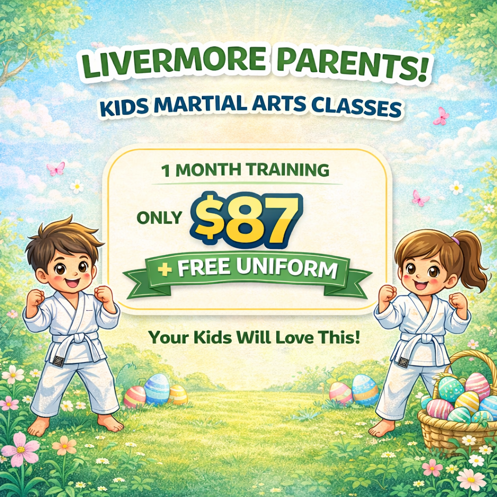 Charles Gracie Jiu-Jitsu Academy Livermore Facebook ad: Kids Jiu-Jitsu Classes Near You