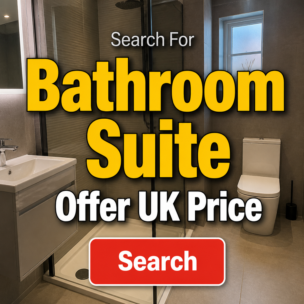 Honey Facebook ad: Search for Bathroom Suite Offer UK Price
