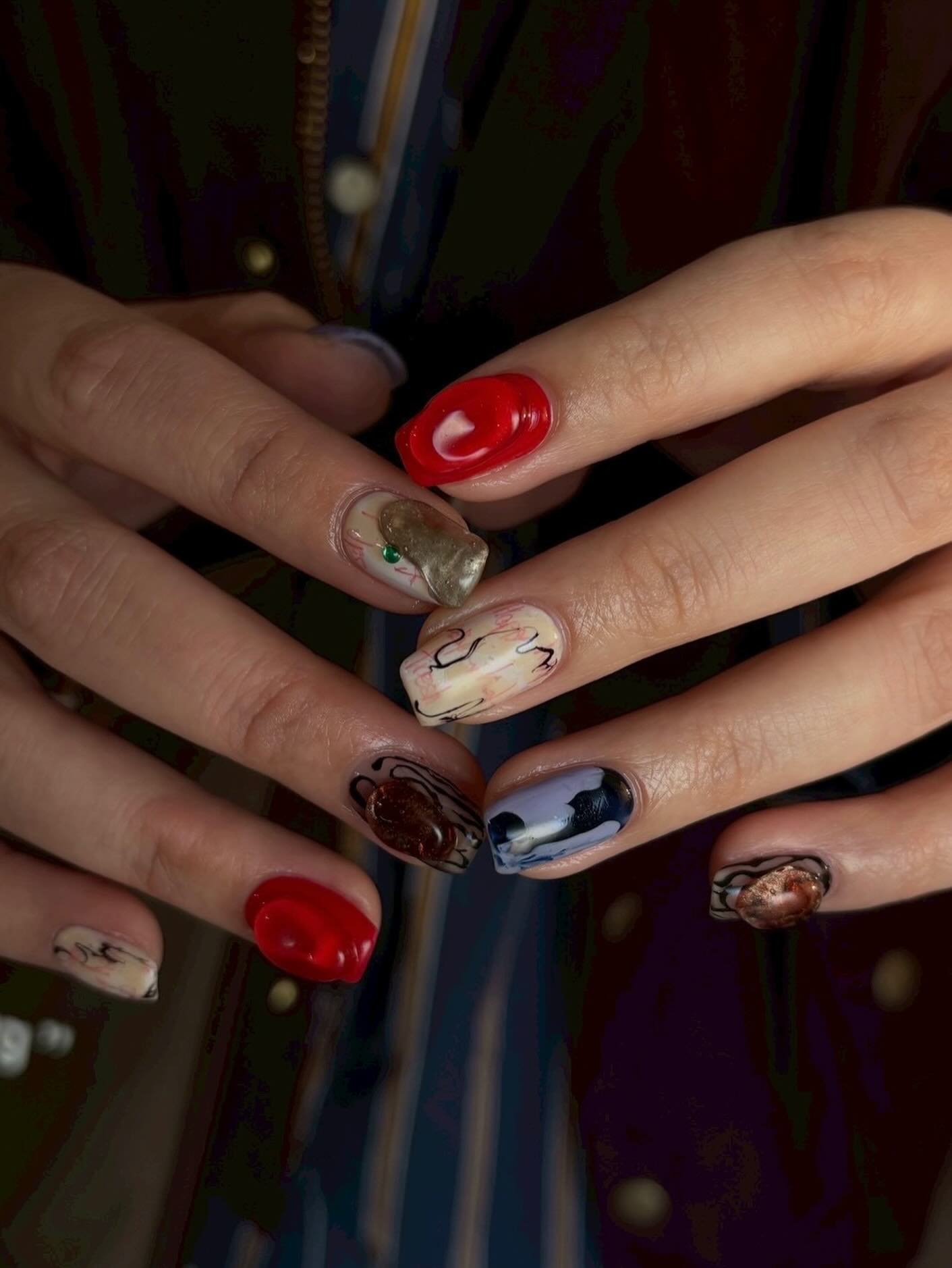 unica_honmachi Facebook ad: nail salon Unica.