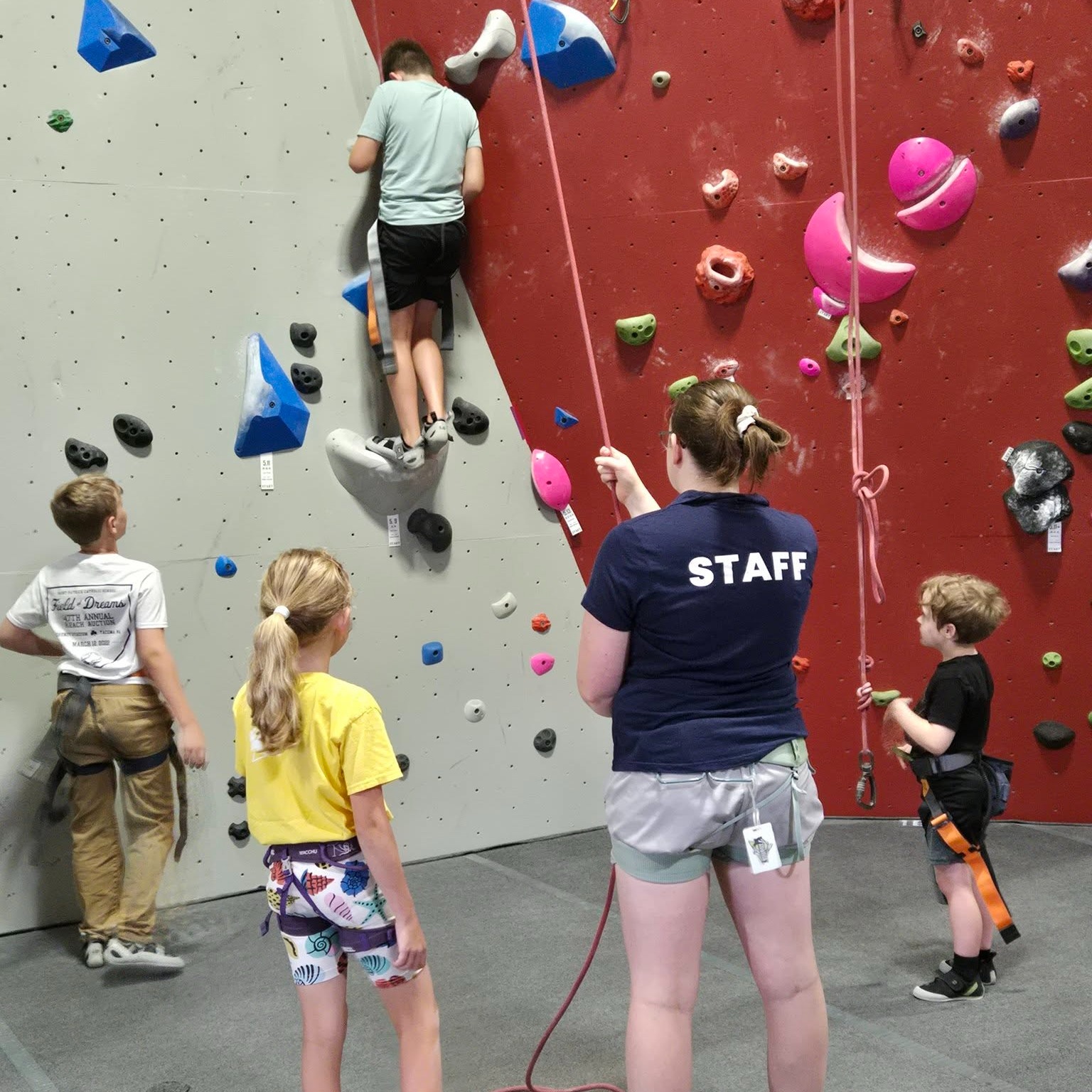 Triangle Rock Club - Fayetteville Facebook ad: Give your kids a summer filled with adventure…