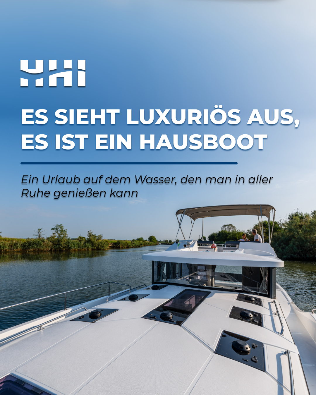 Houseboat Holidays Italia Facebook ad from Feb 5, 2026
