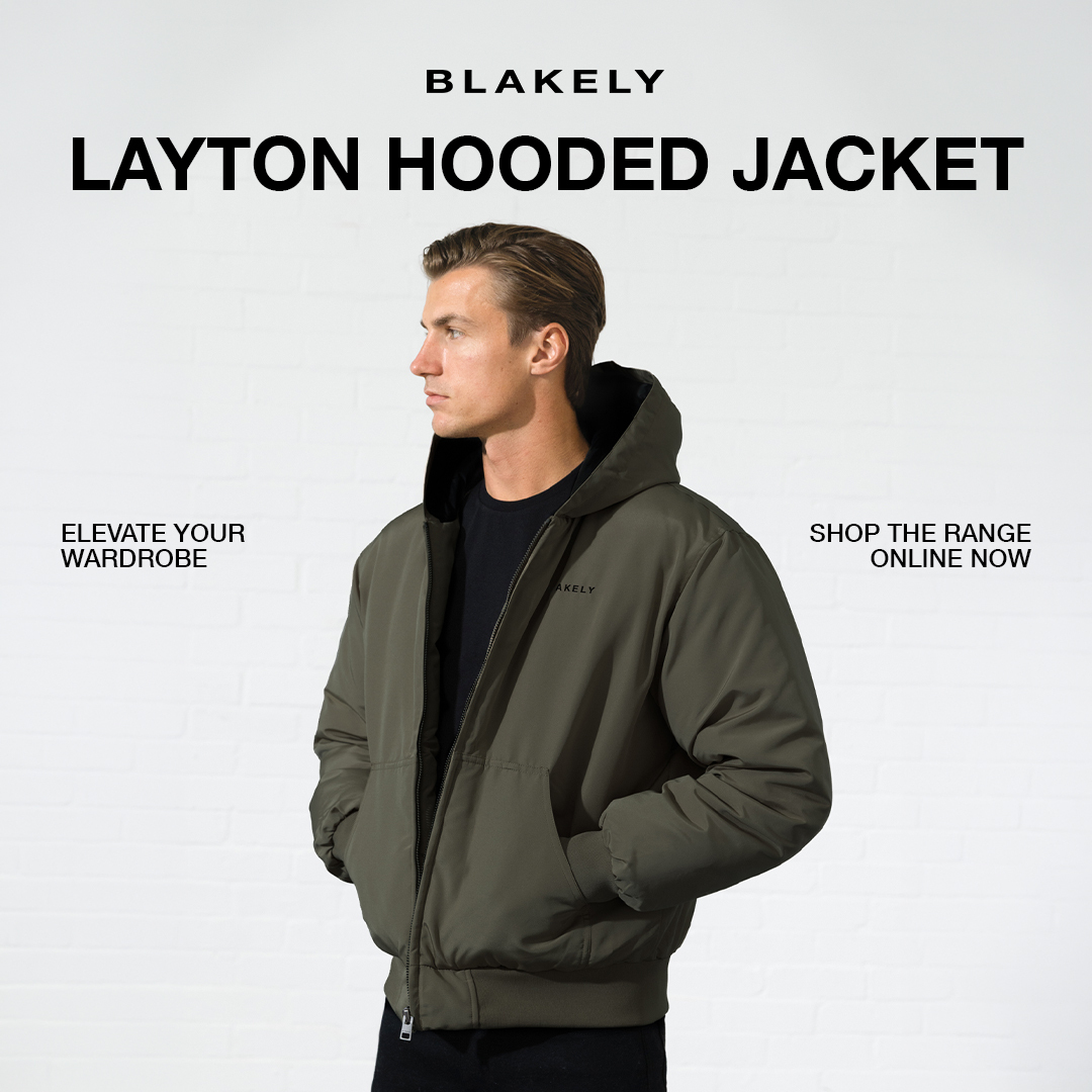 Blakely Clothing Co. Facebook ad: The Perfect Autumn/Winter Coat >