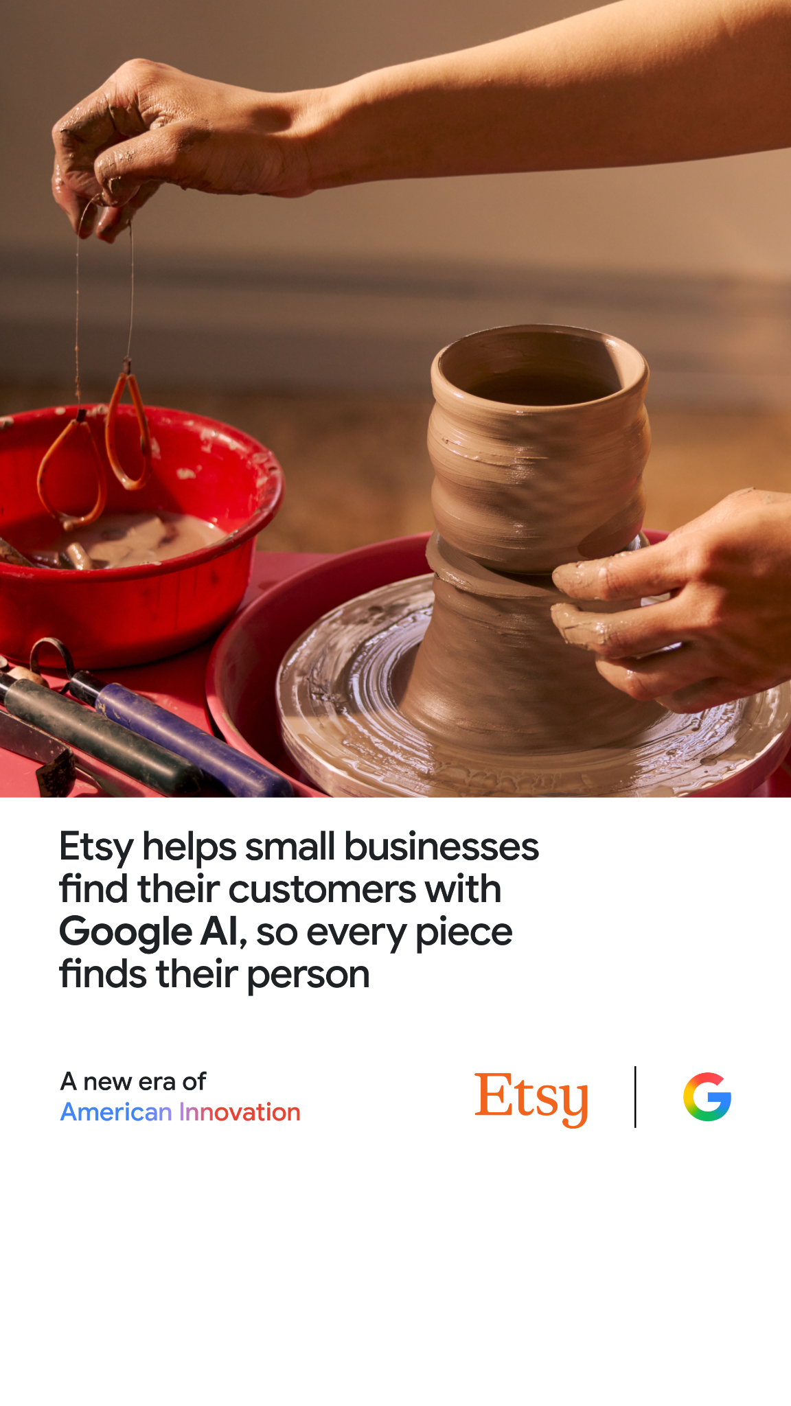 Google Facebook ad
