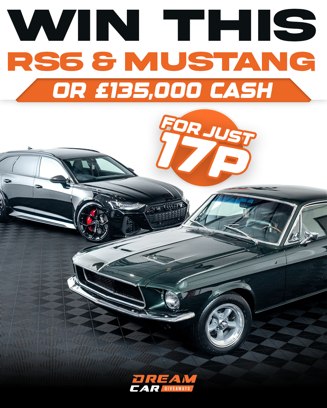 Dream Car Giveaways Facebook ad