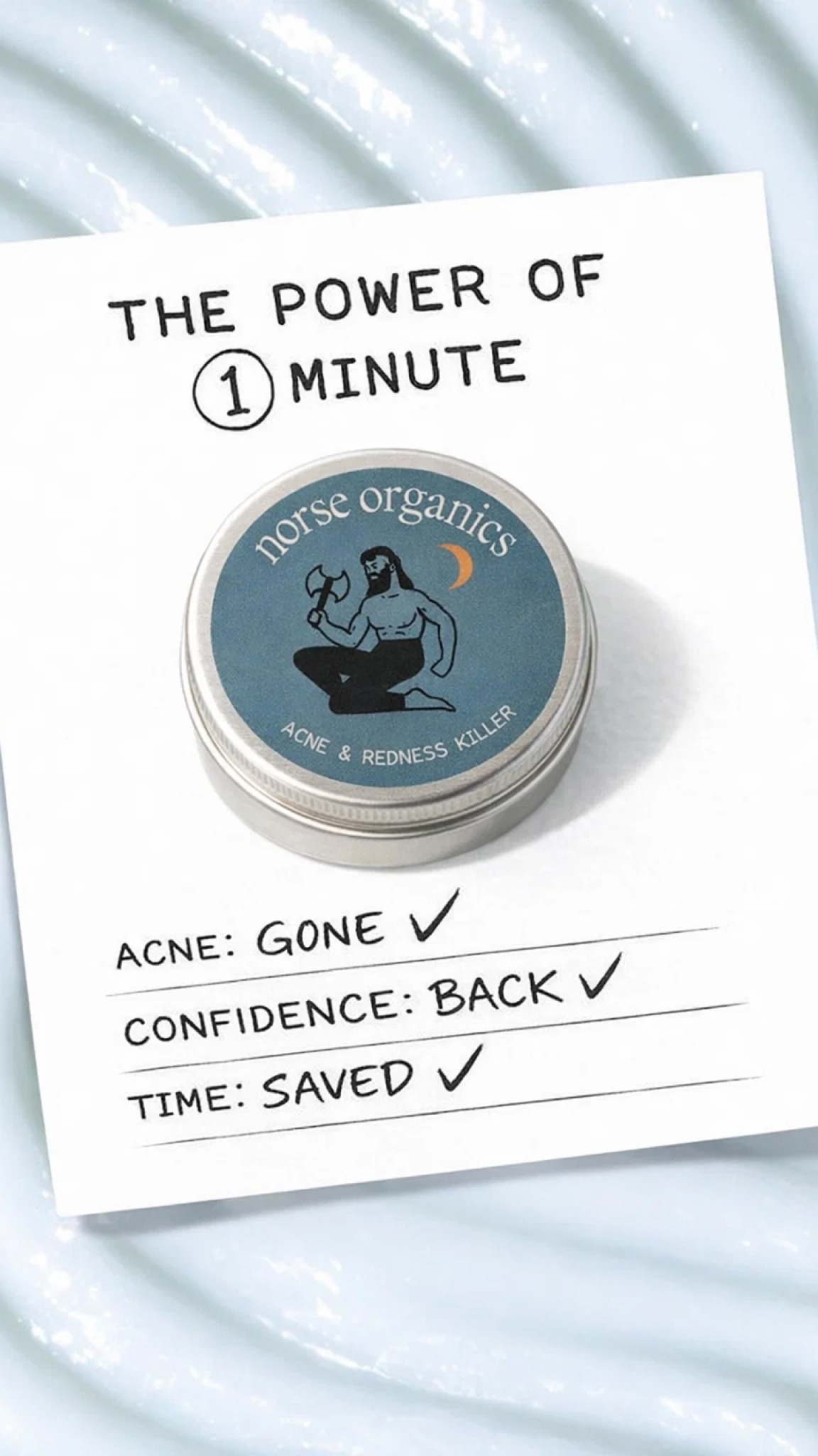 Norse Organics Facebook ad