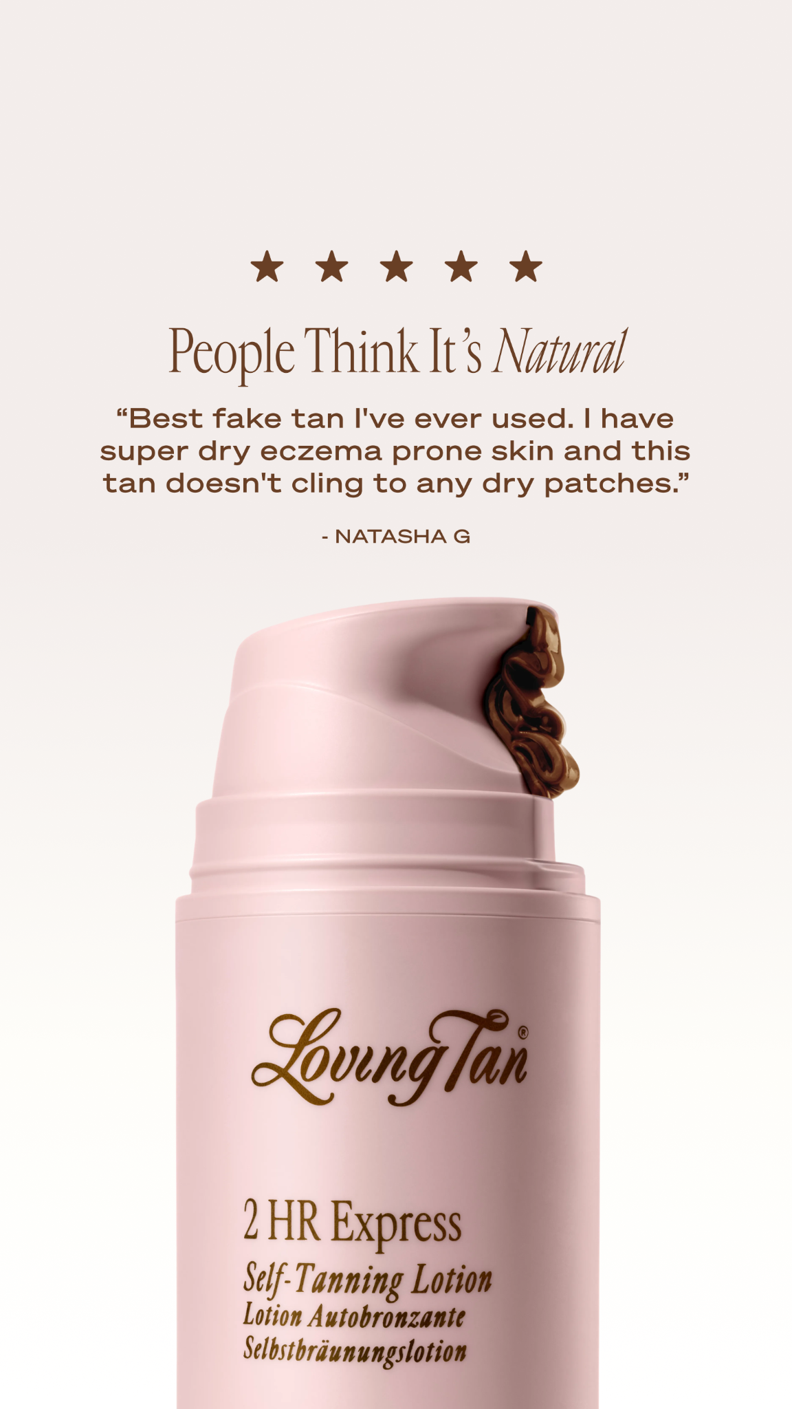 Loving Tan Facebook ad