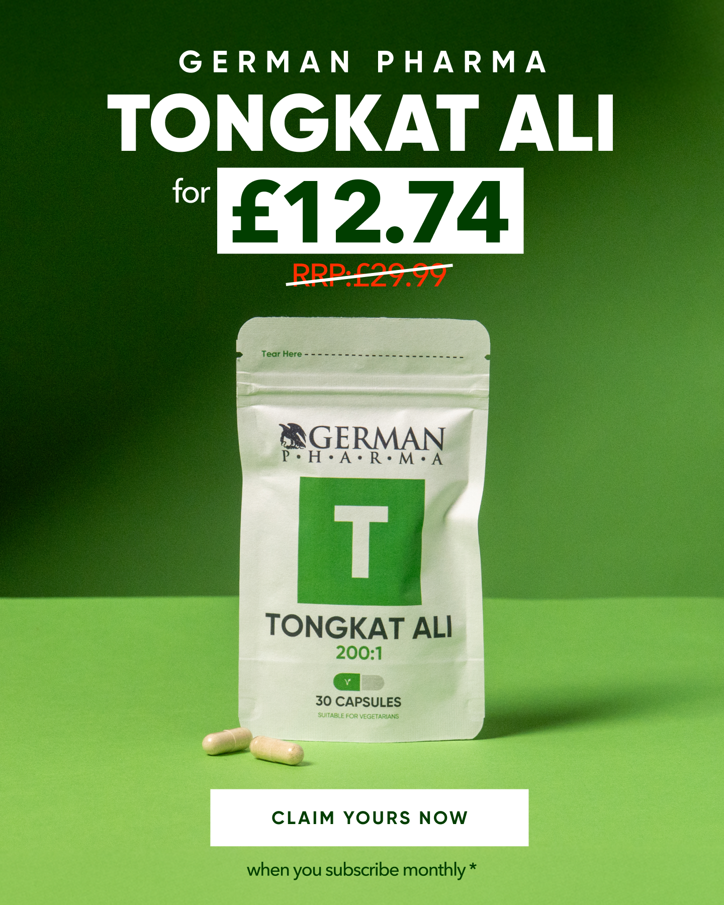 Prohormones Facebook ad