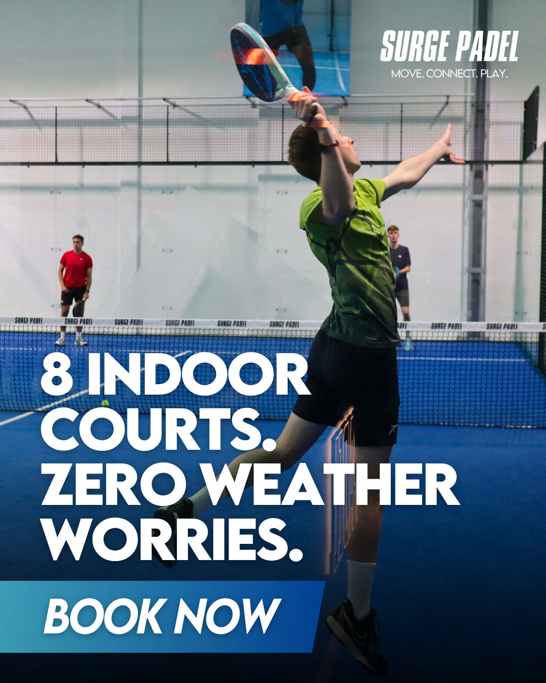 Surge Padel Facebook ad