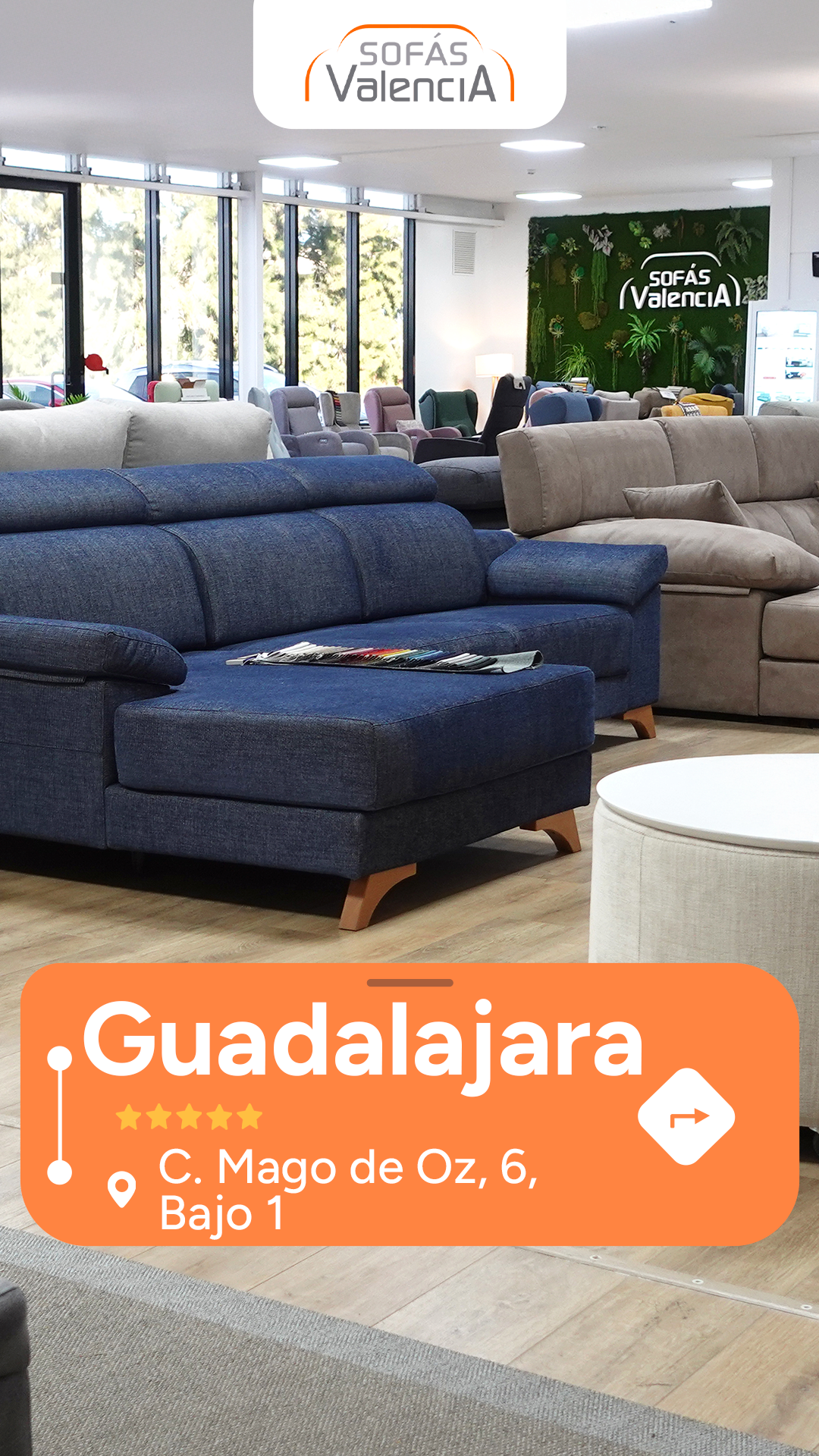 Sofás Valencia Facebook ad from Apr 22, 2026