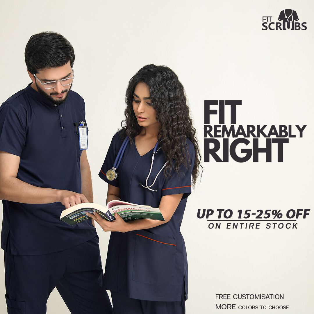 Scrub Fit Facebook ad: All
