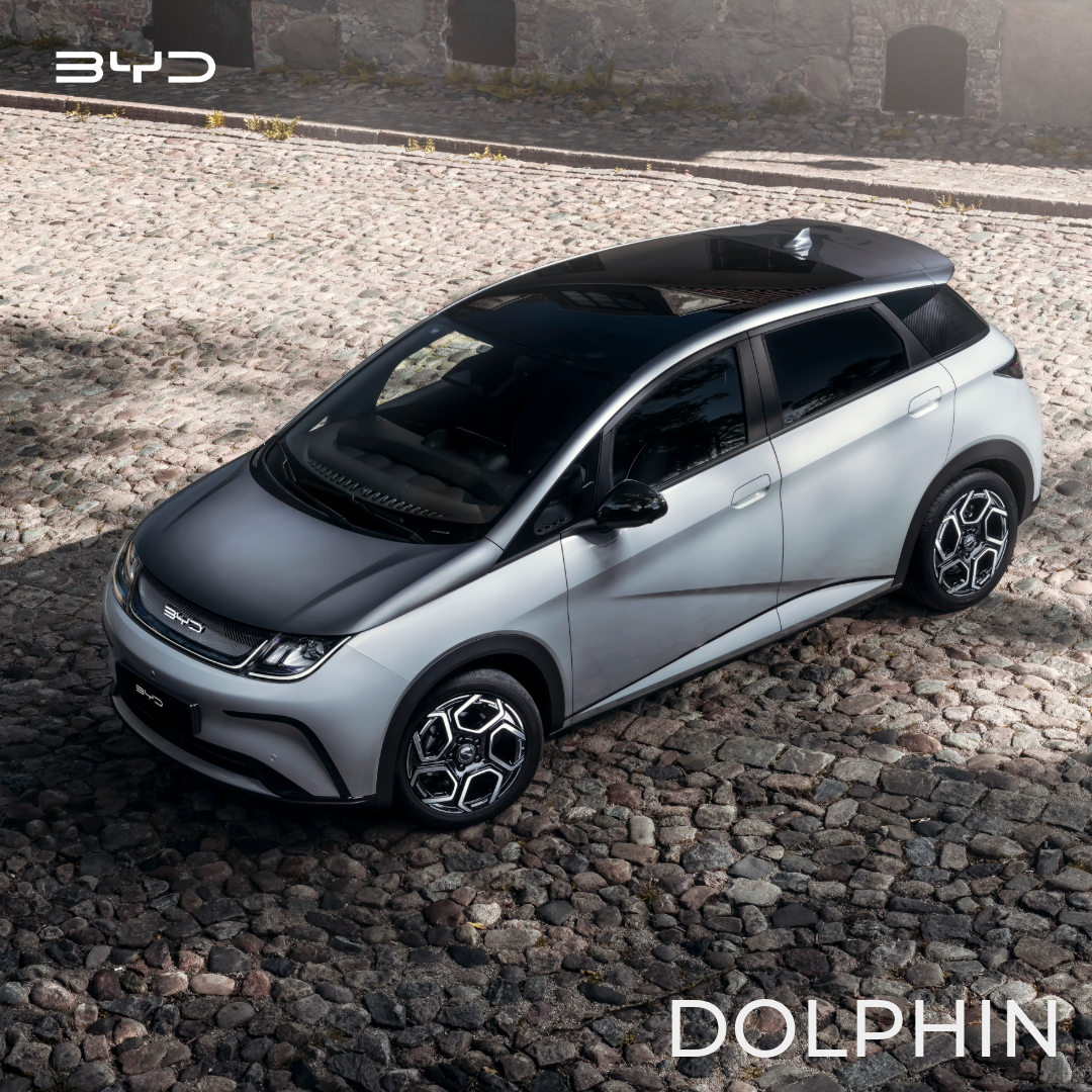 BYD Norge Facebook ad: Prøvekjør BYD Dolphin