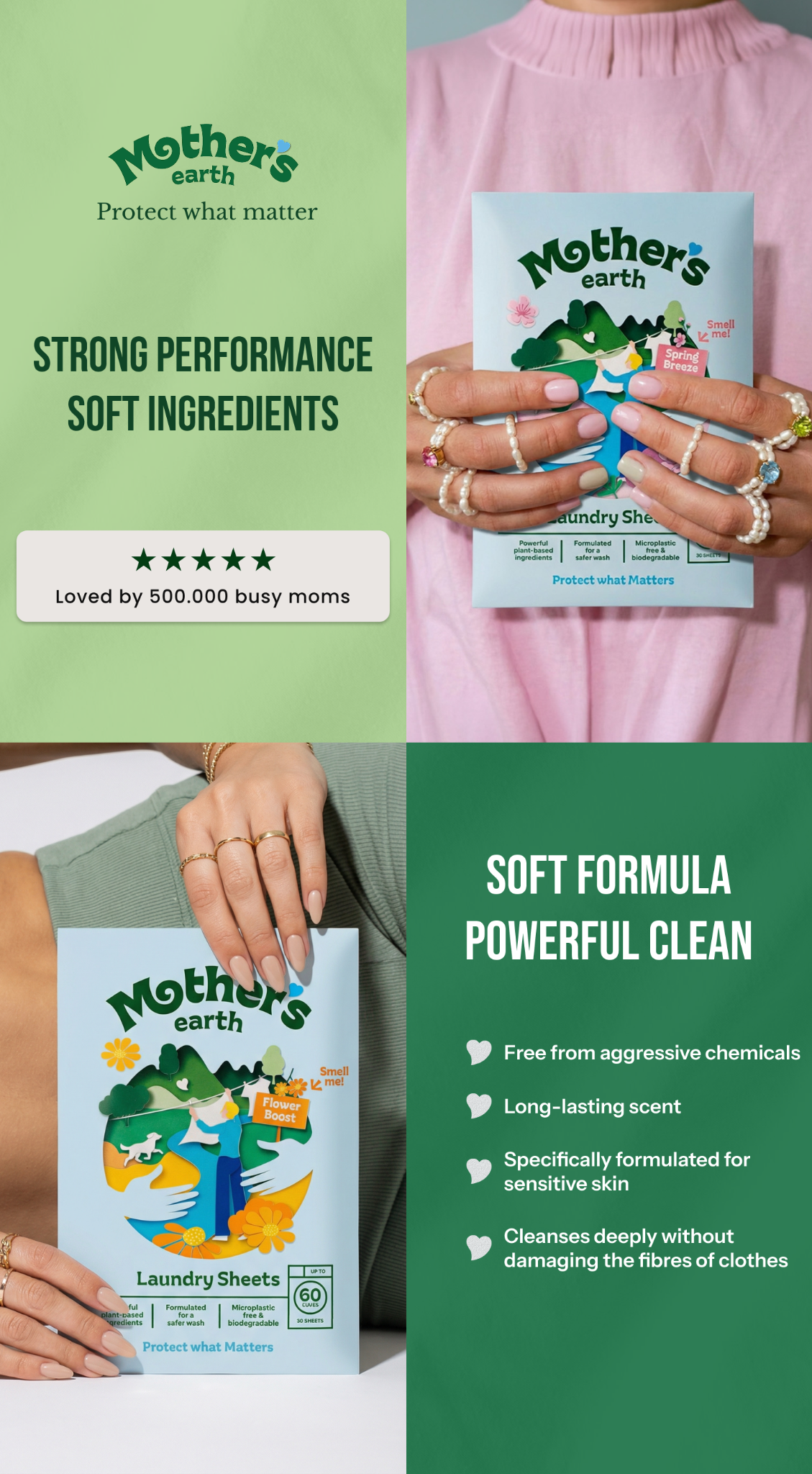 Mothers Earth Facebook ad