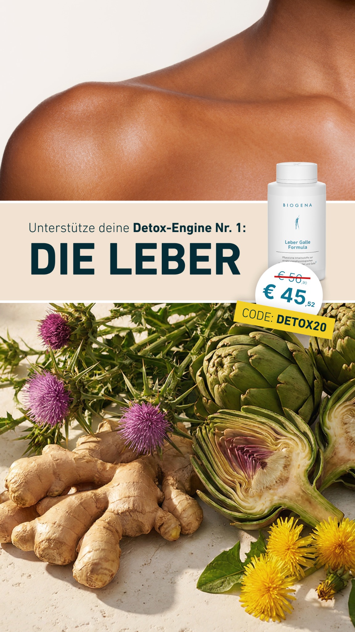 Biogena Facebook ad