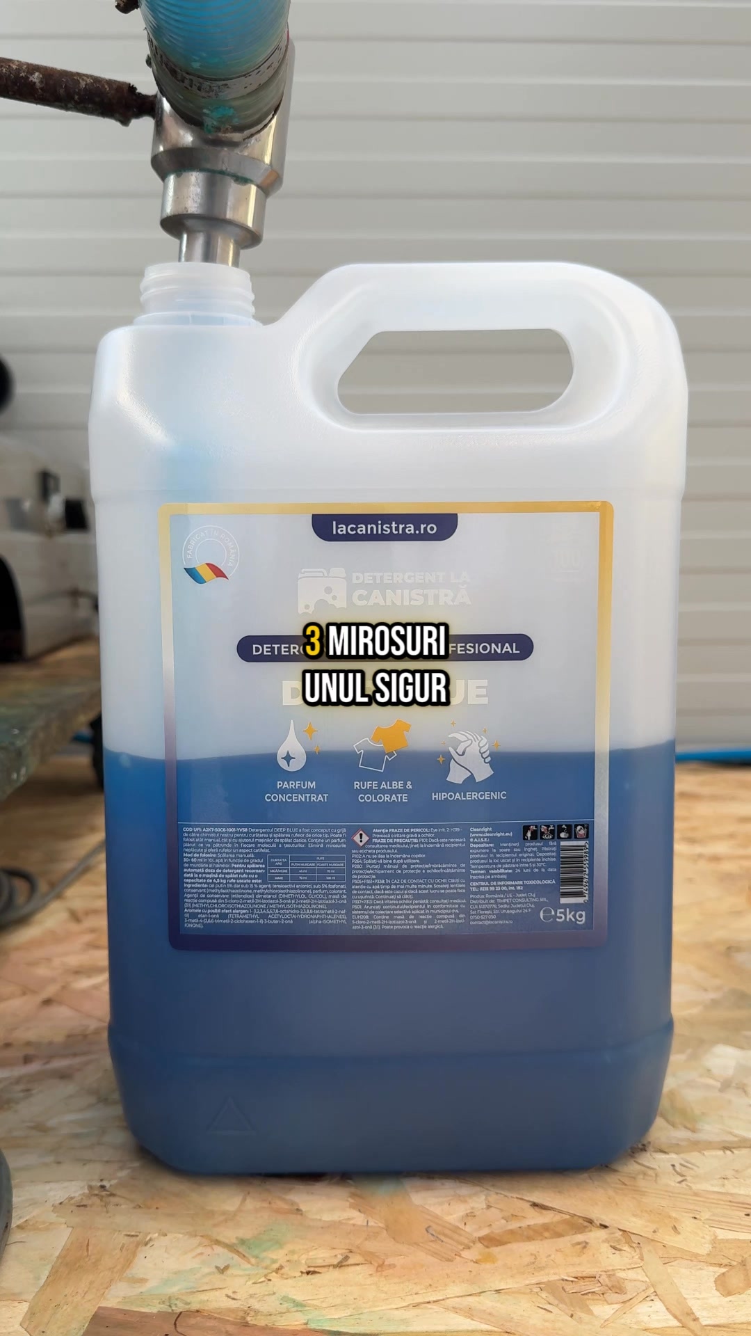 LaCanistra.ro Facebook ad: Detergent din Fabrică - Direct la Tine