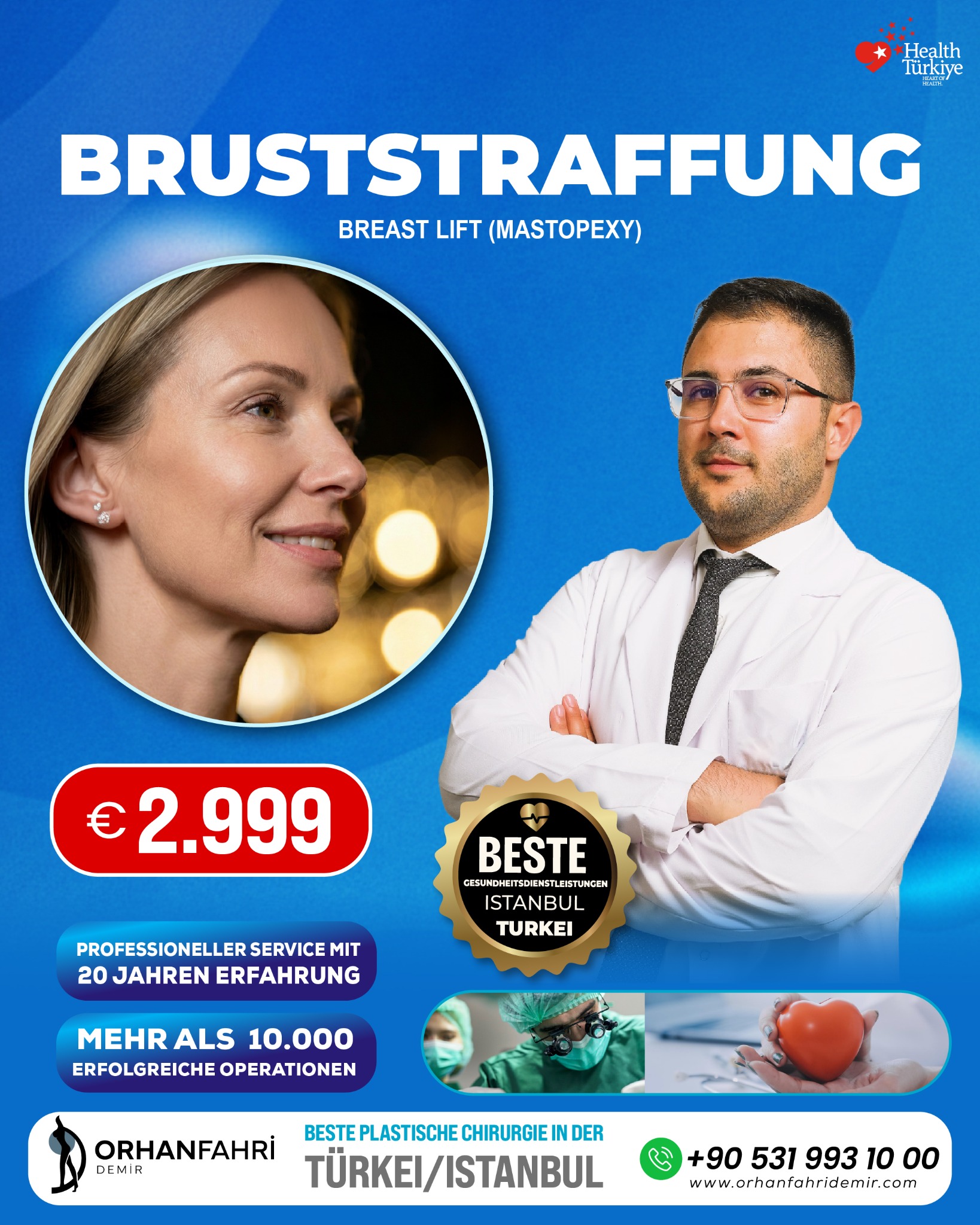 Dr. Orhan Fahri Demir Facebook ad: Beste Gesundheitsdienstleistungen Türkei/Istanbul