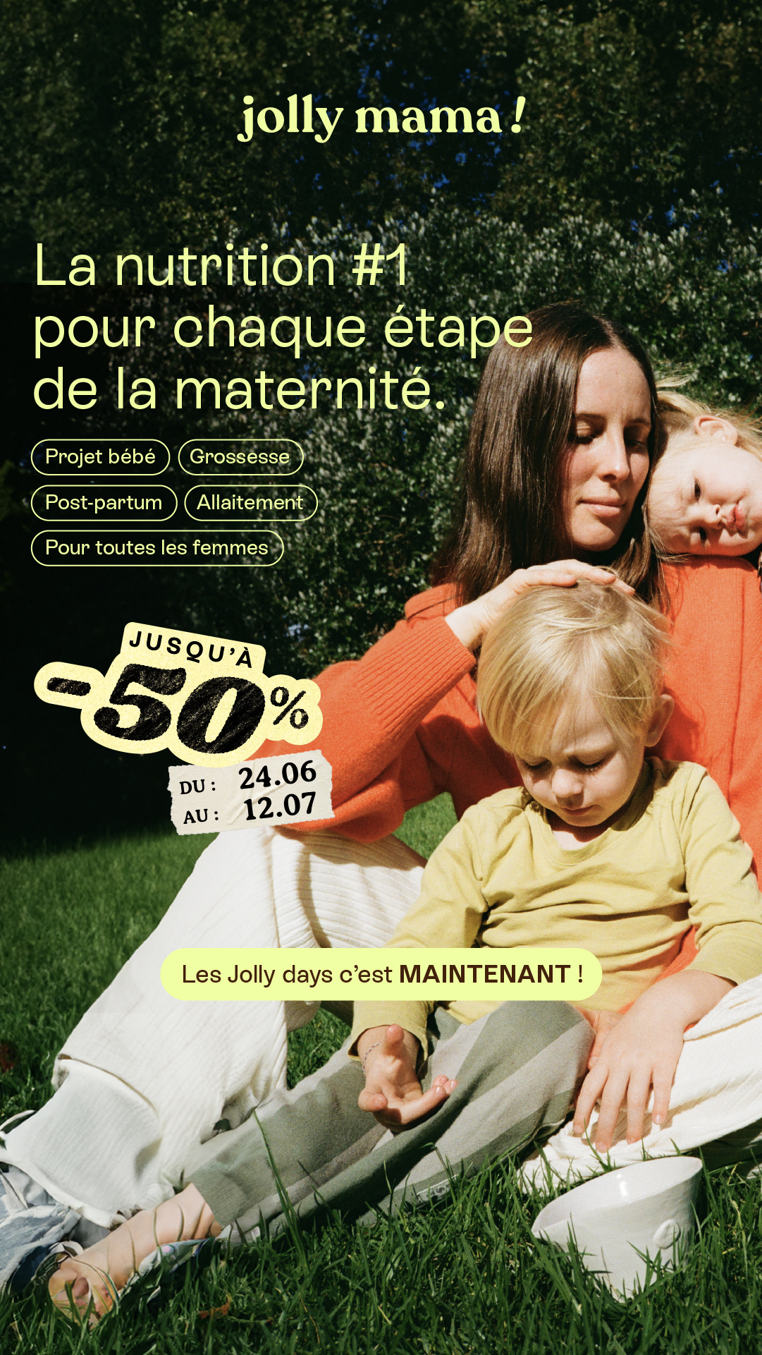 Jolly Mama Facebook ad