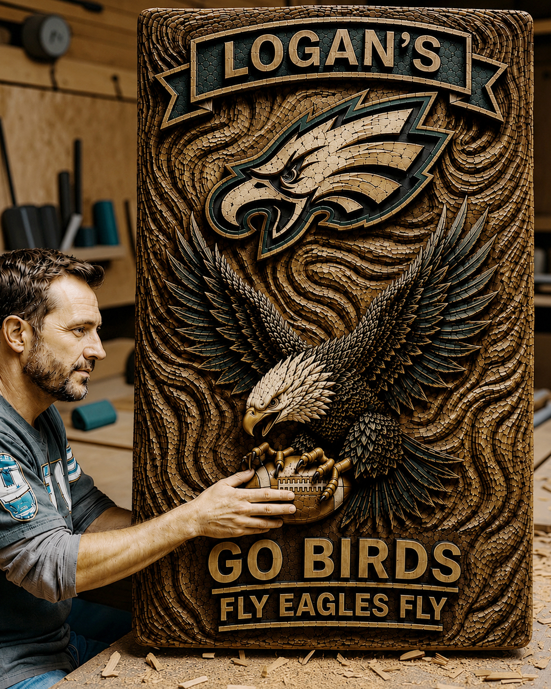 Wood Crafts Facebook ad