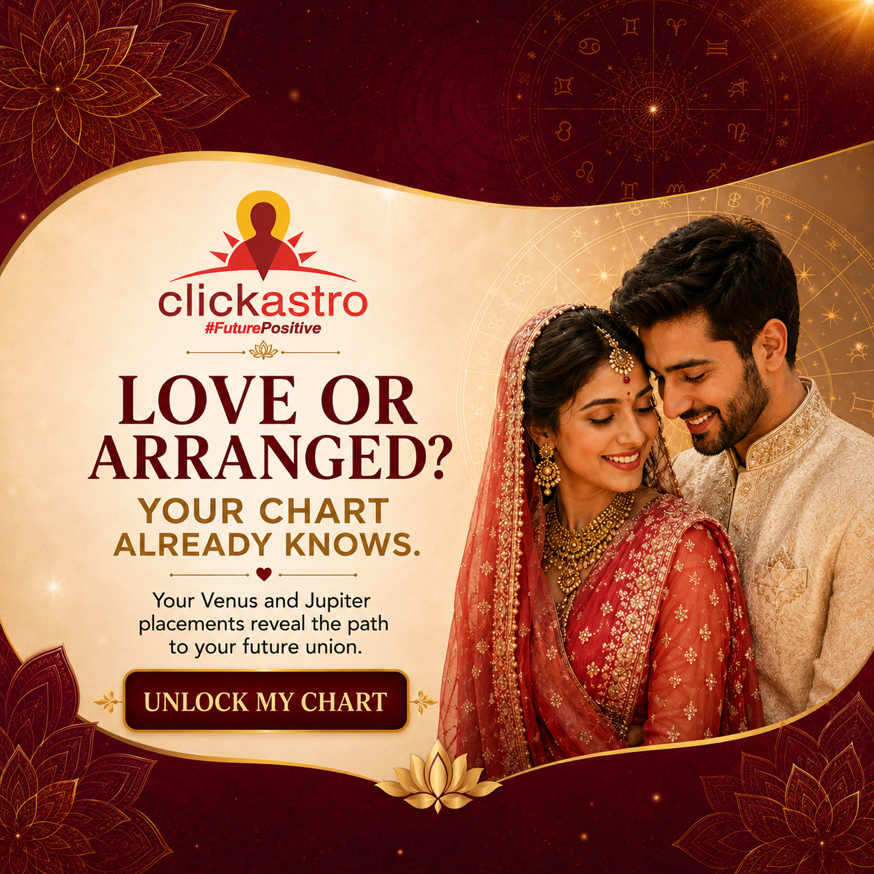 Clickastro Facebook ad