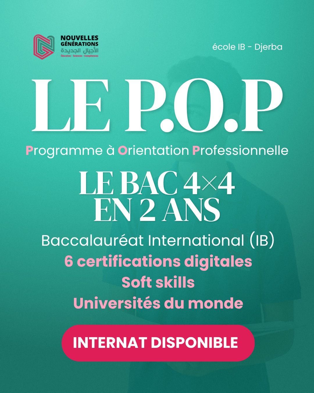 Groupe Scolaire International Les Nouvelles Générations Facebook ad
