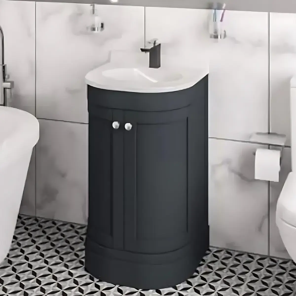 Bathcenter.co.uk Facebook ad: Our Hardwick Vanity Unit range is unbeatable value…