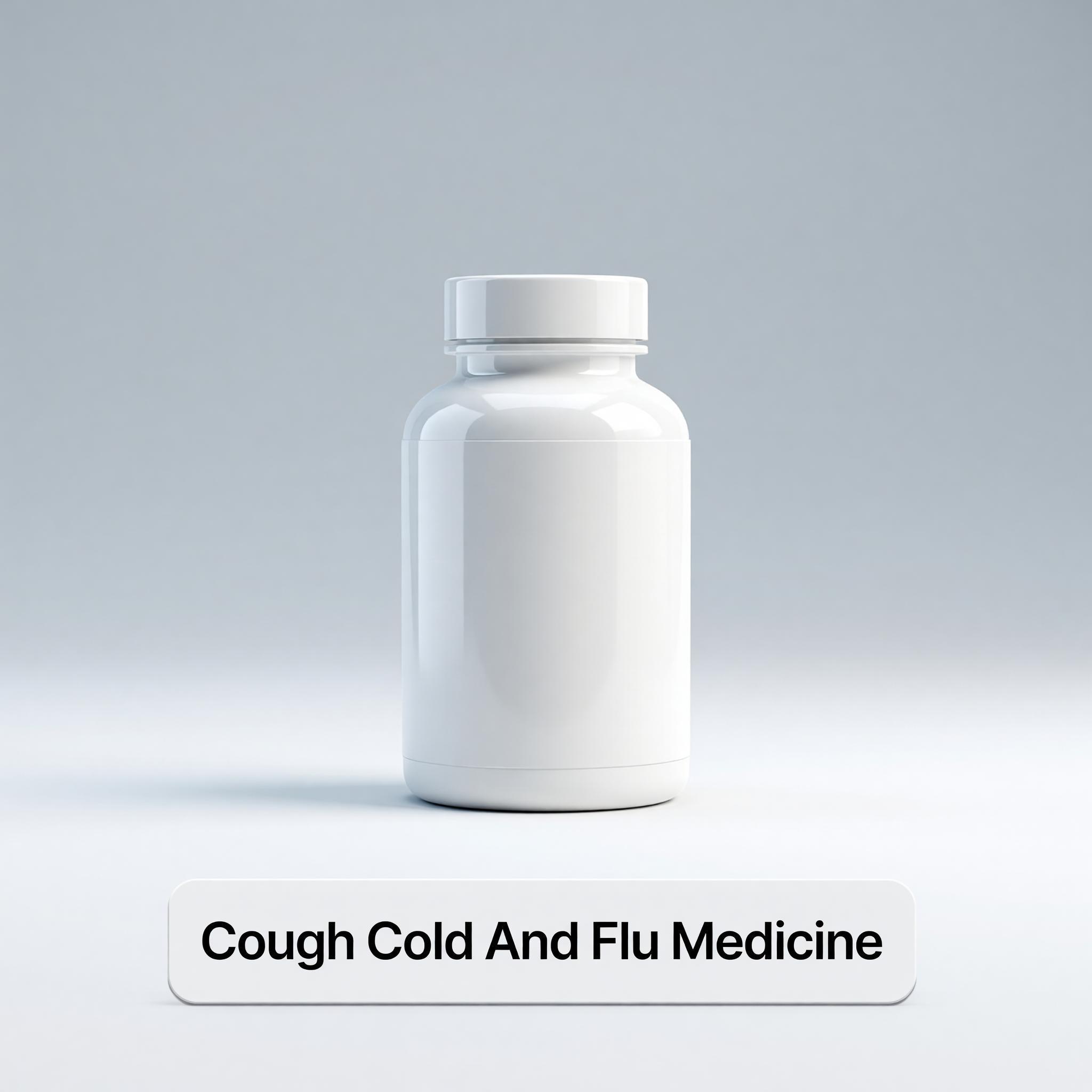 Glowishly Facebook ad: Cough Cold And Flu Medicine.