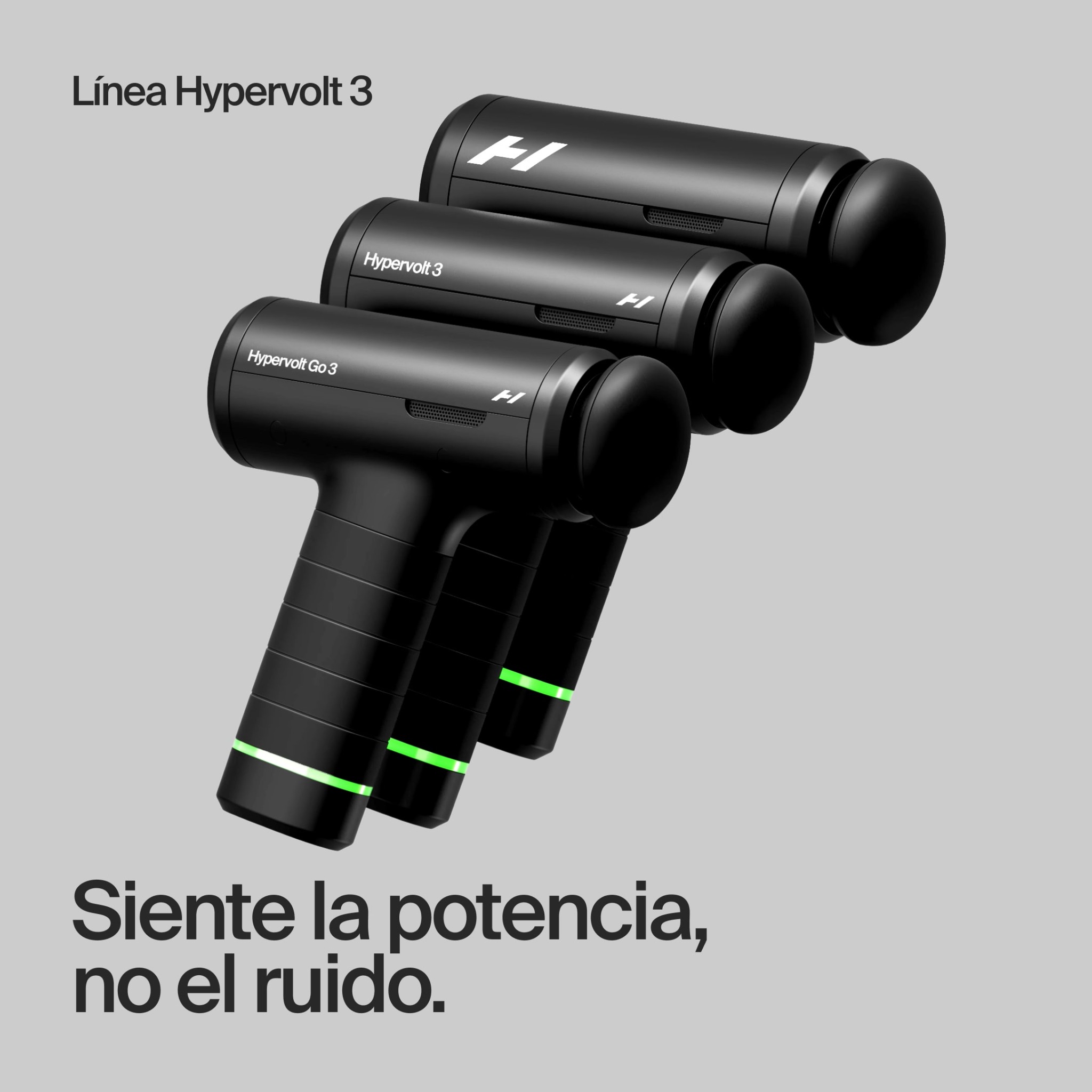 Hyperice Facebook ad: Presentamos la nueva línea Hypervolt 3
