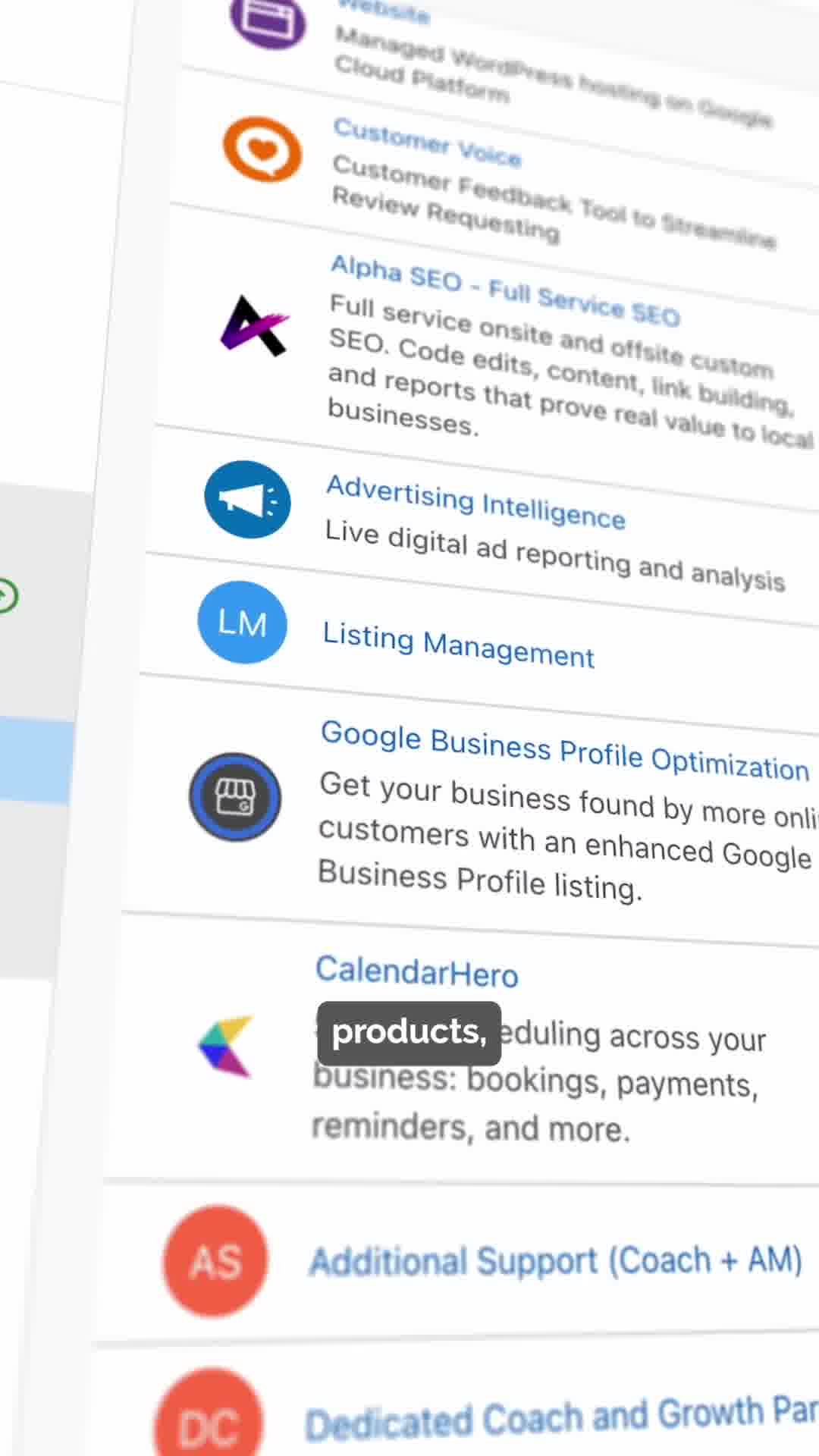 Vendasta Facebook ad: Stop Client Churn Now