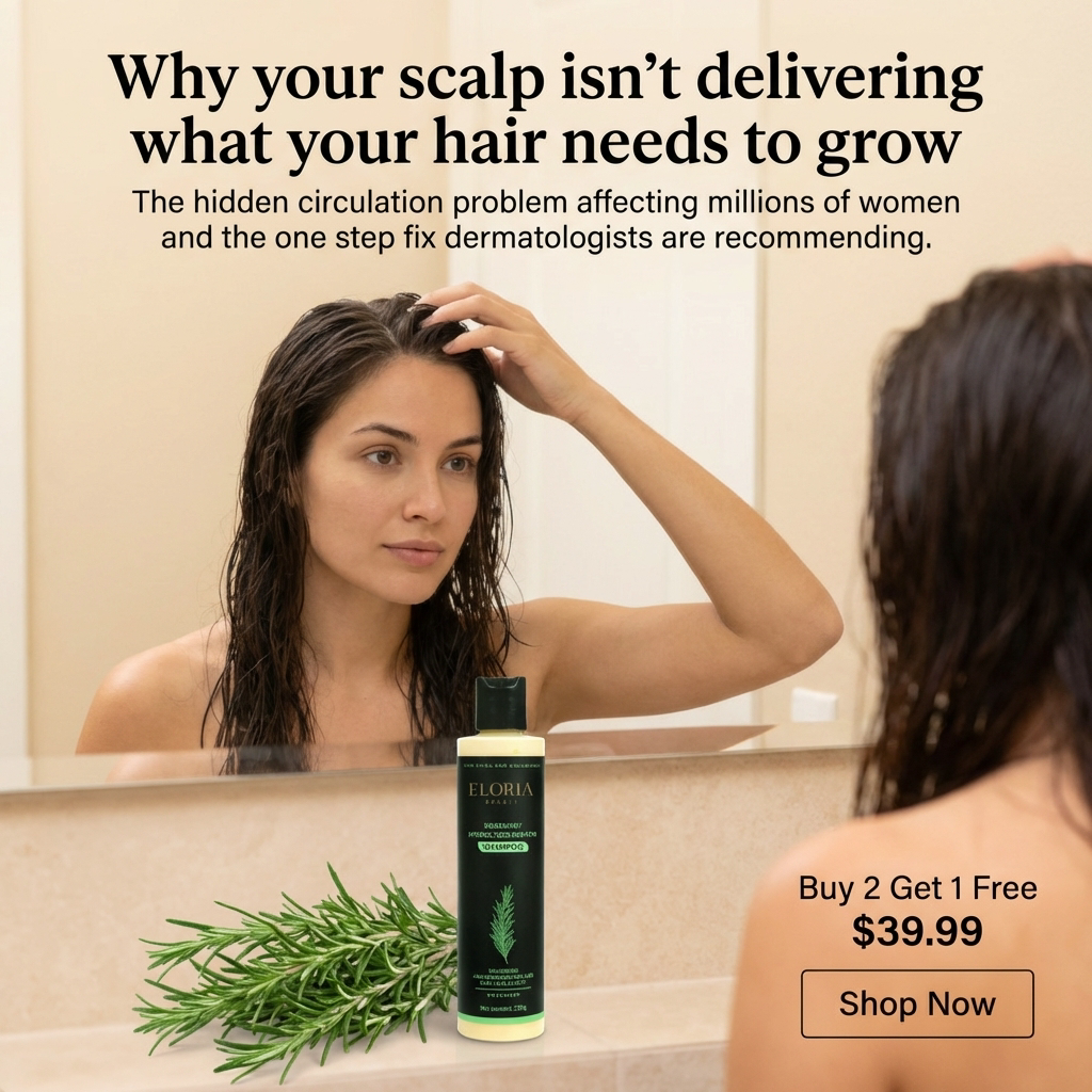 Hair Health Report Facebook ad: Nourish Your Hair Naturally