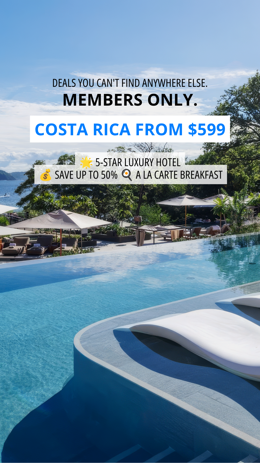 Travelzoo Facebook ad