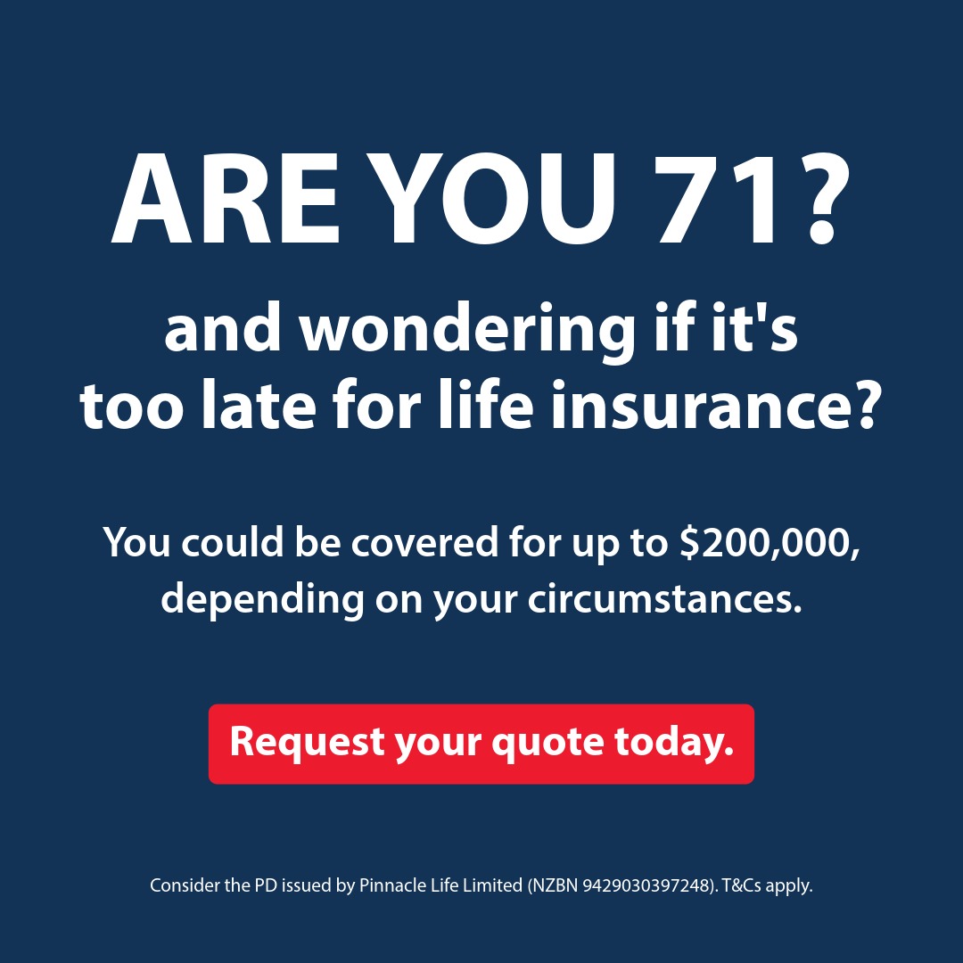 New Zealand Seniors Facebook ad