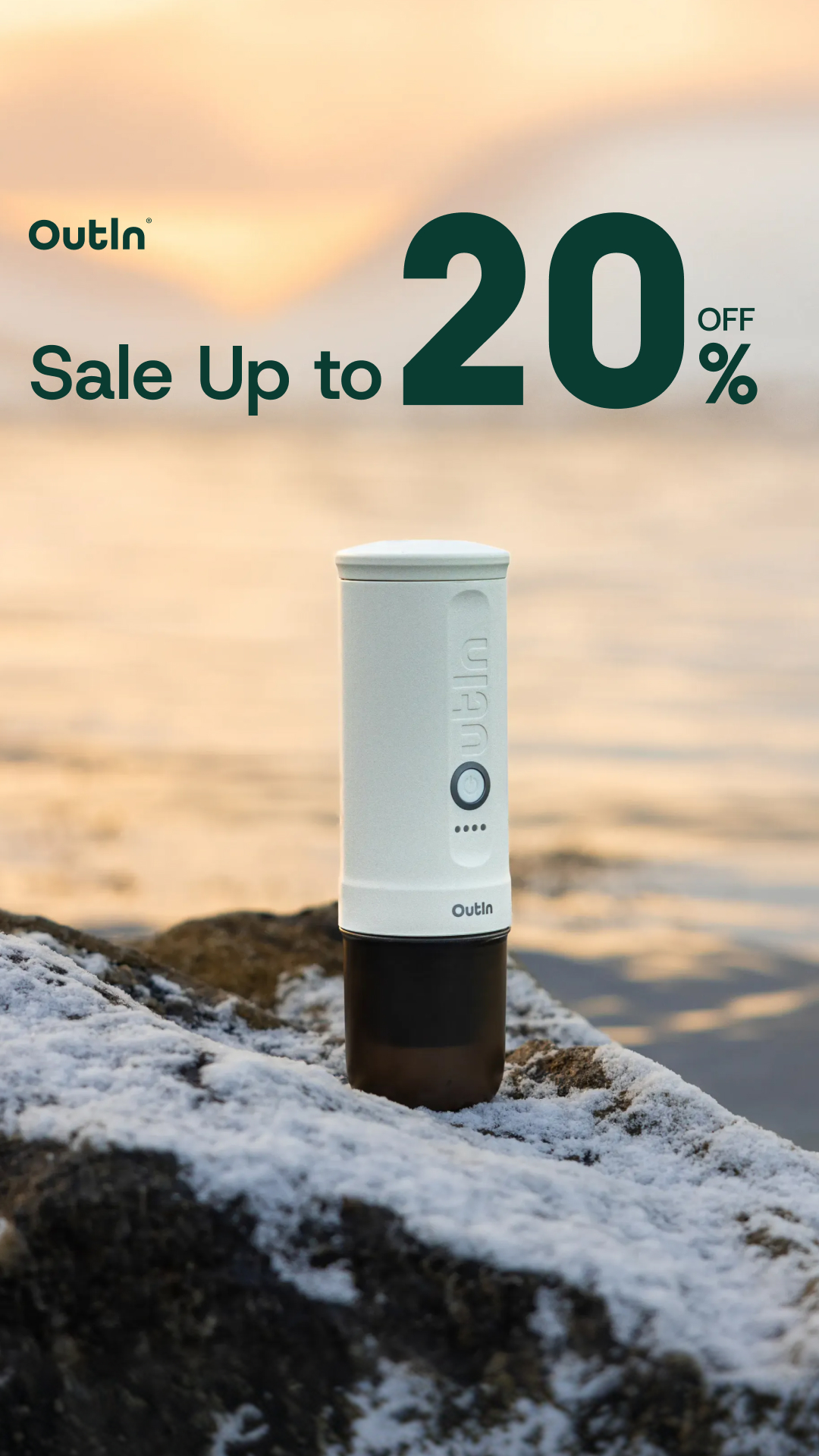Outin Portable Electric Espresso Machine Facebook ad