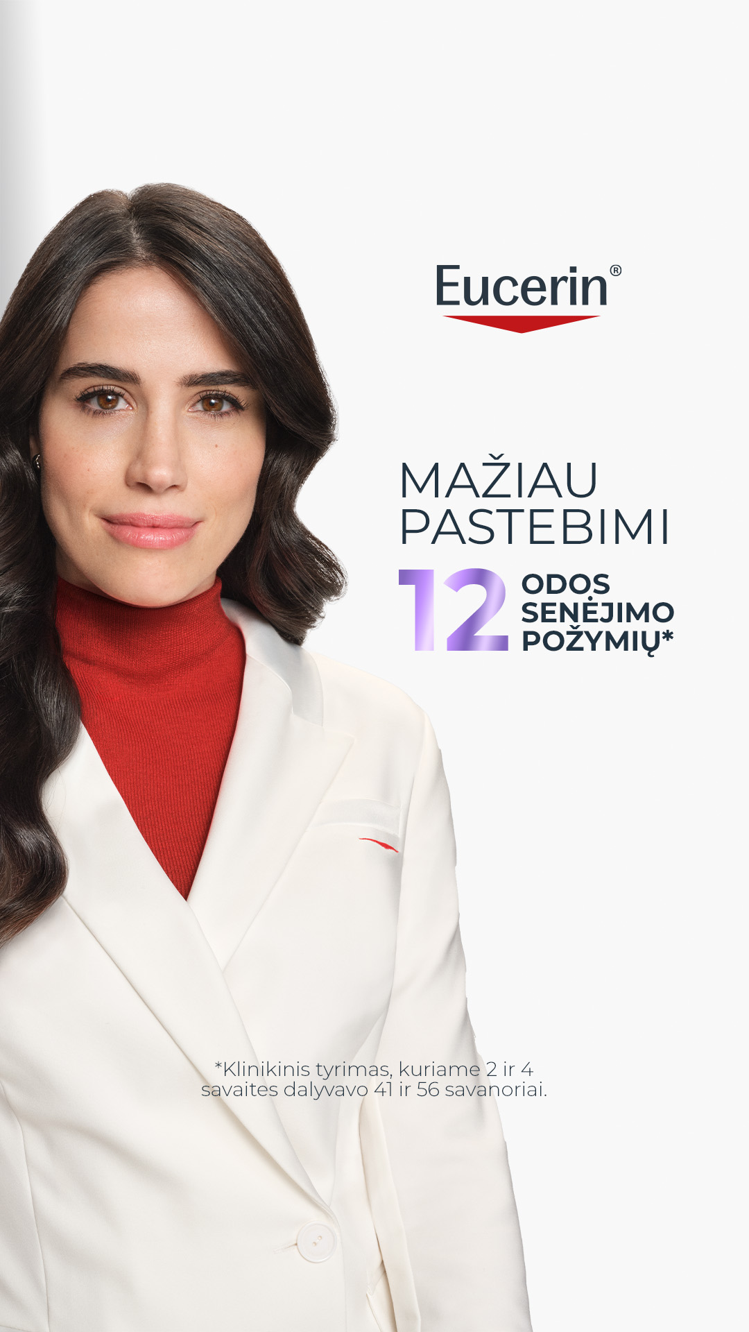 Eucerin Lietuva Facebook ad: Hyaluron-Filler + Longevity