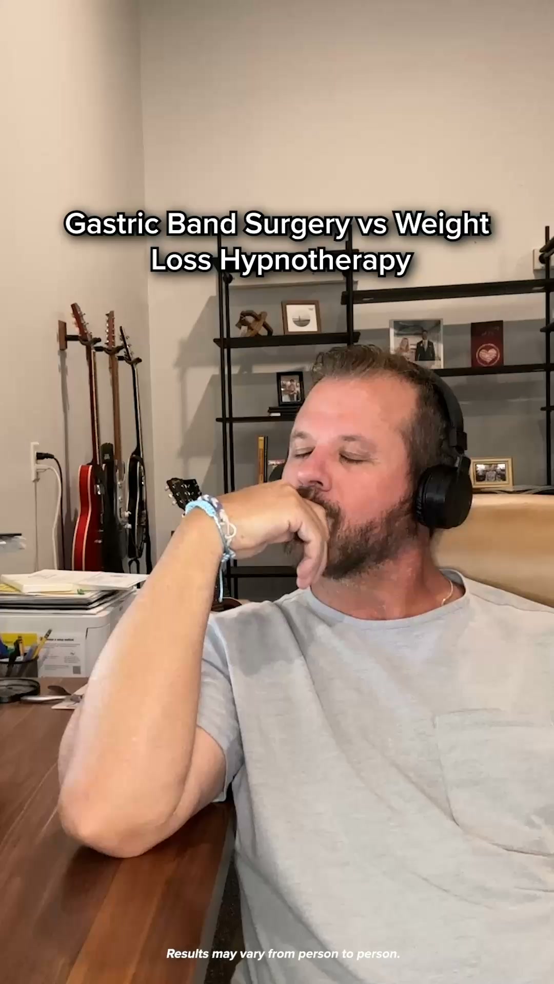 Hypnozio: power of hypnotherapy Facebook ad: Overcome Weight Challenges