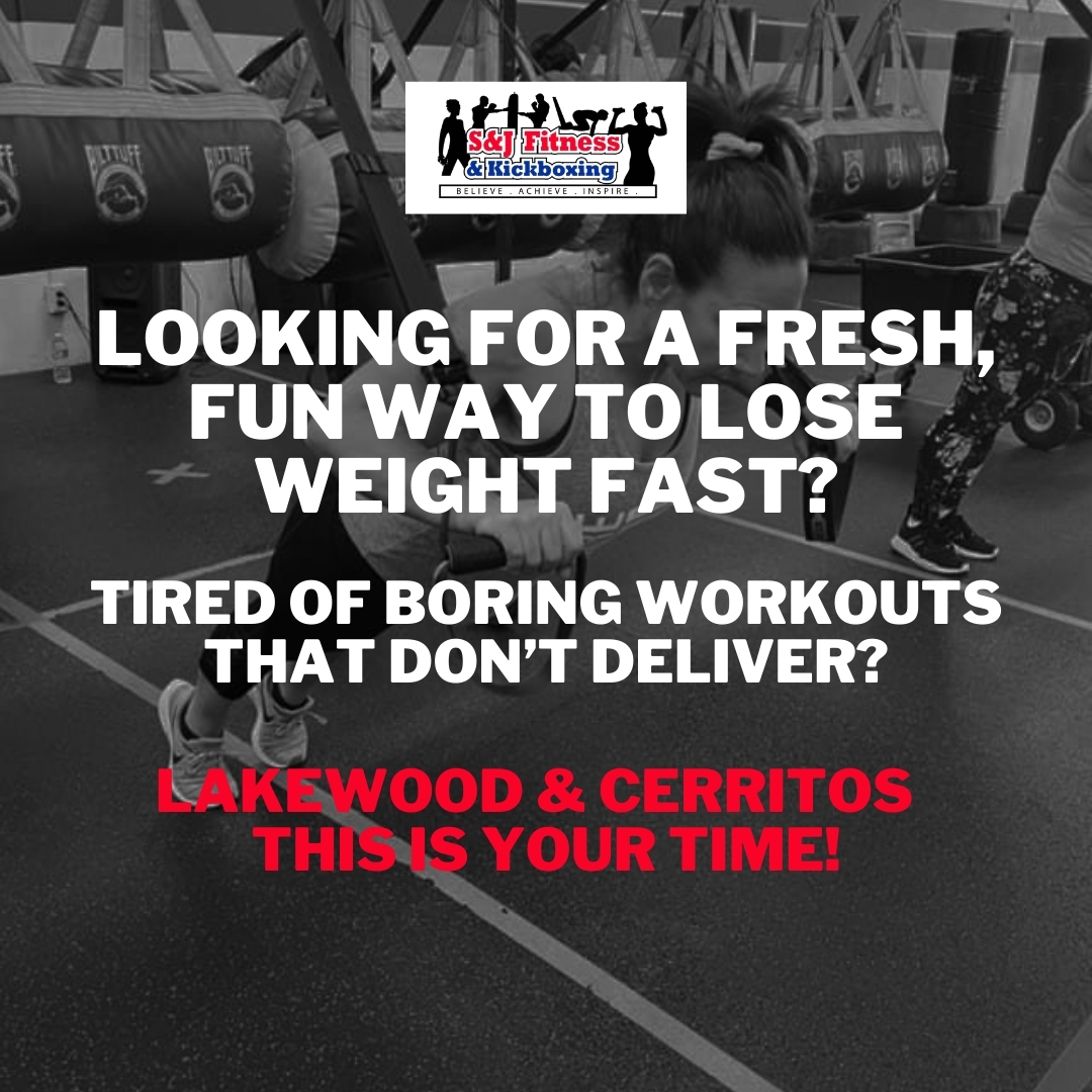 S&J Fitness and Kickboxing Facebook ad: Ladies of Lakewood & Cerritos!