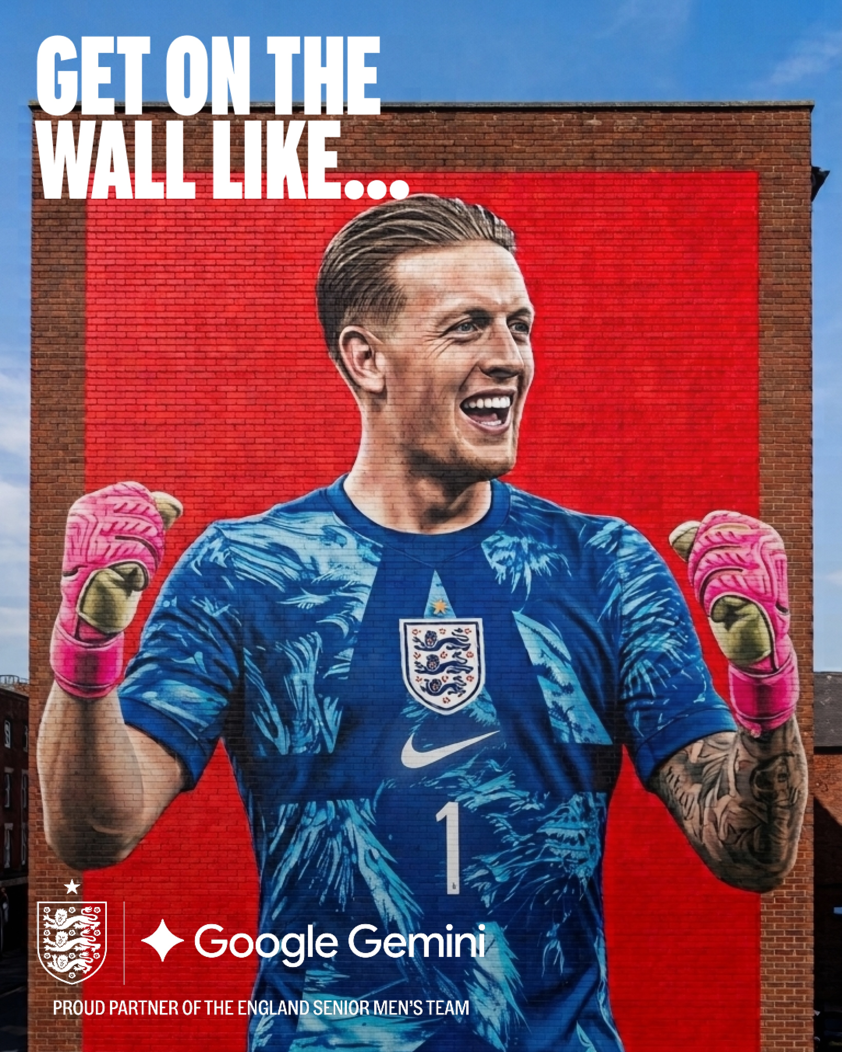 Millie.Margot Facebook ad: This mural looks proper sharp Love the support…