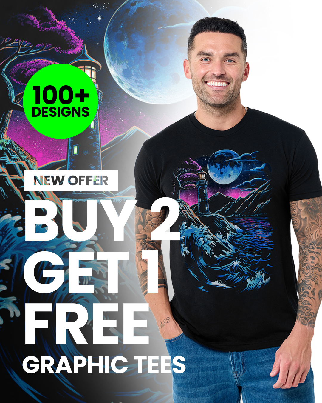 INTO THE AM Facebook ad