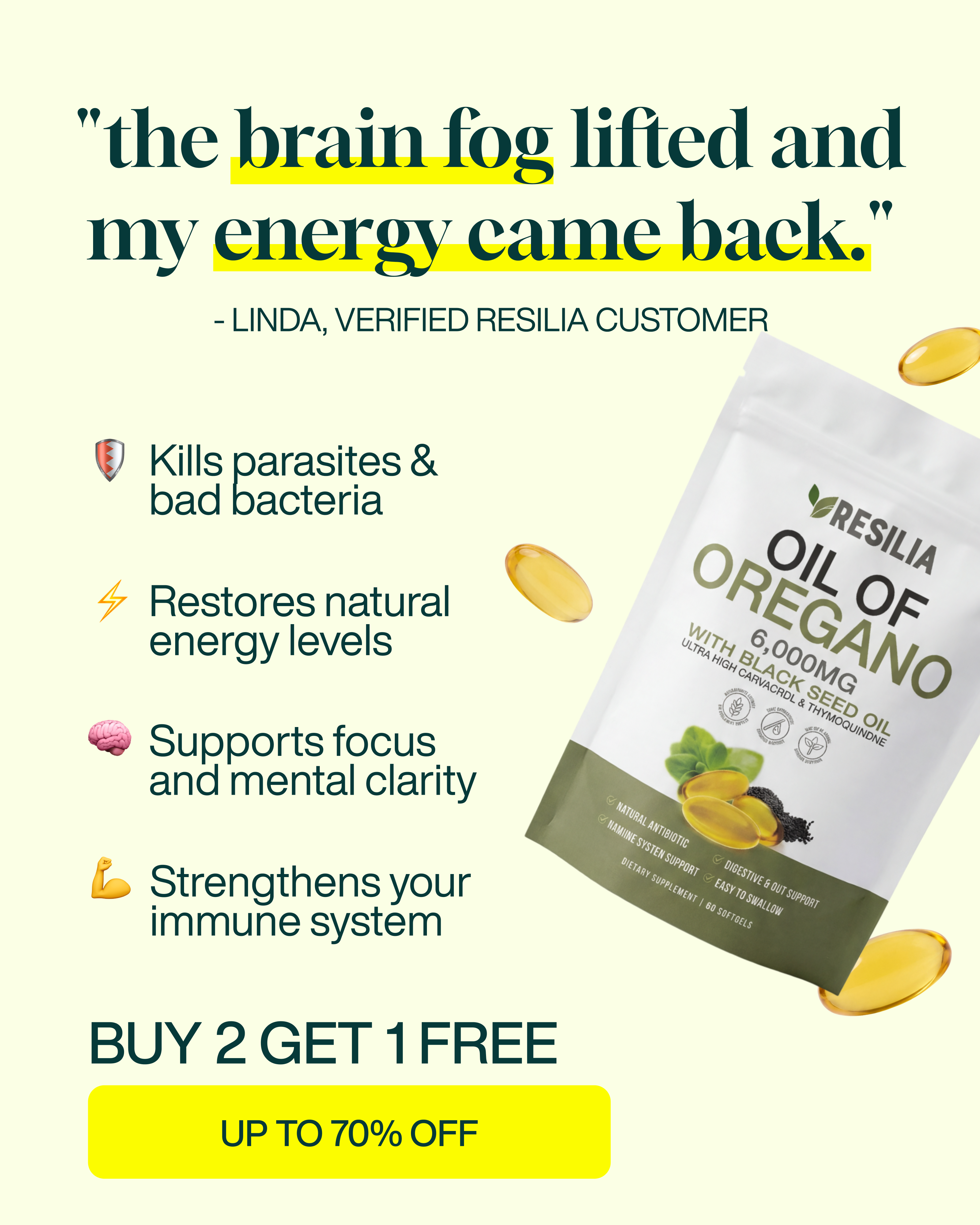 TryResilia Facebook ad