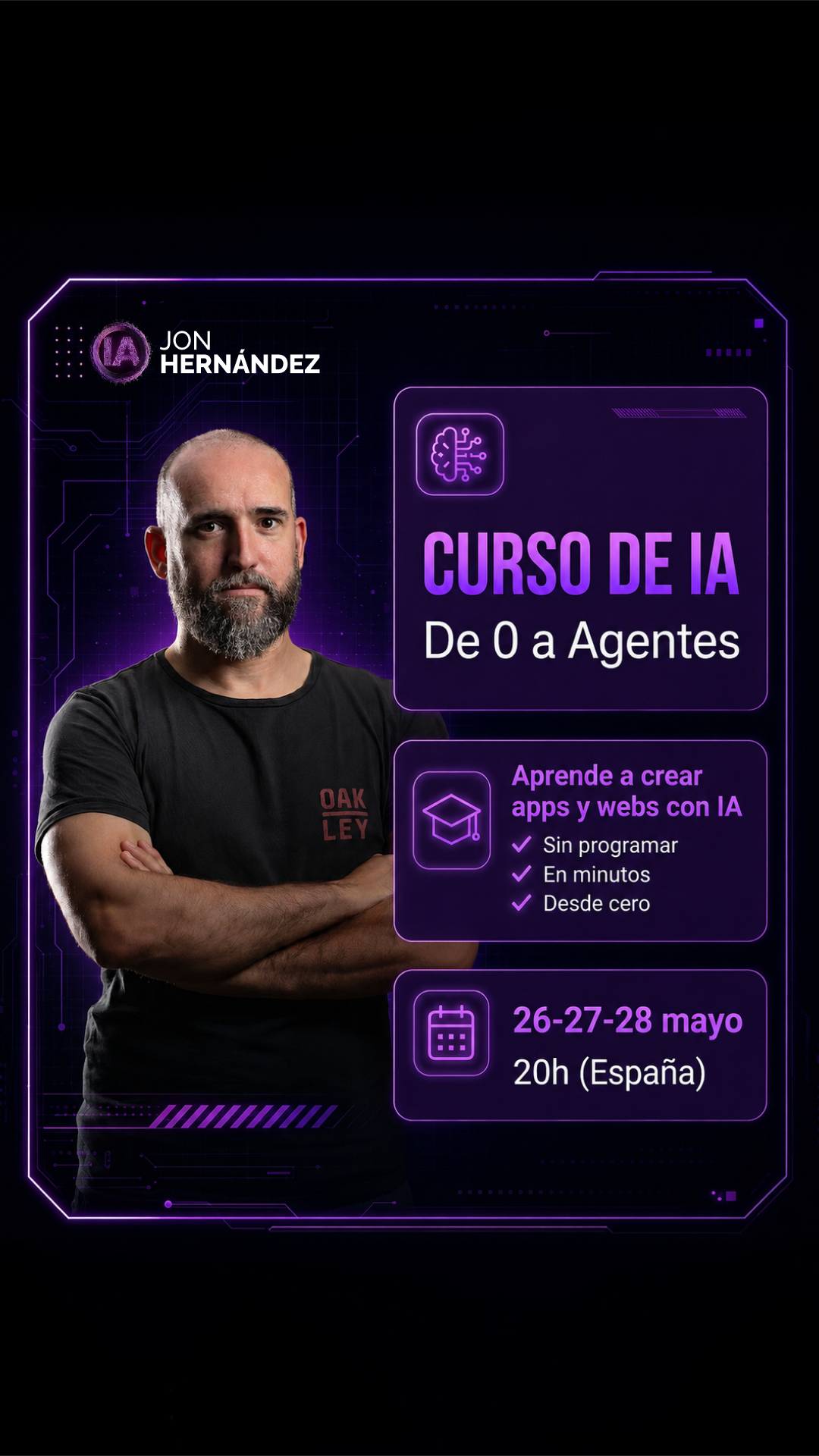 Jon Hernández Facebook ad
