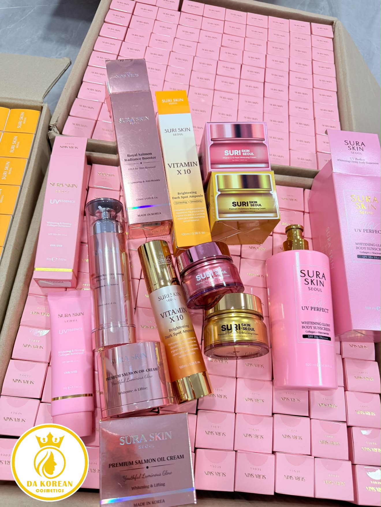 Da Korean Cosmetics Facebook ad: គុណភាពខ្ពស់ នាំចូលពីប្រទេសកូរ៉េសុទ្ធៗ ប្រេនល្បីៗ…