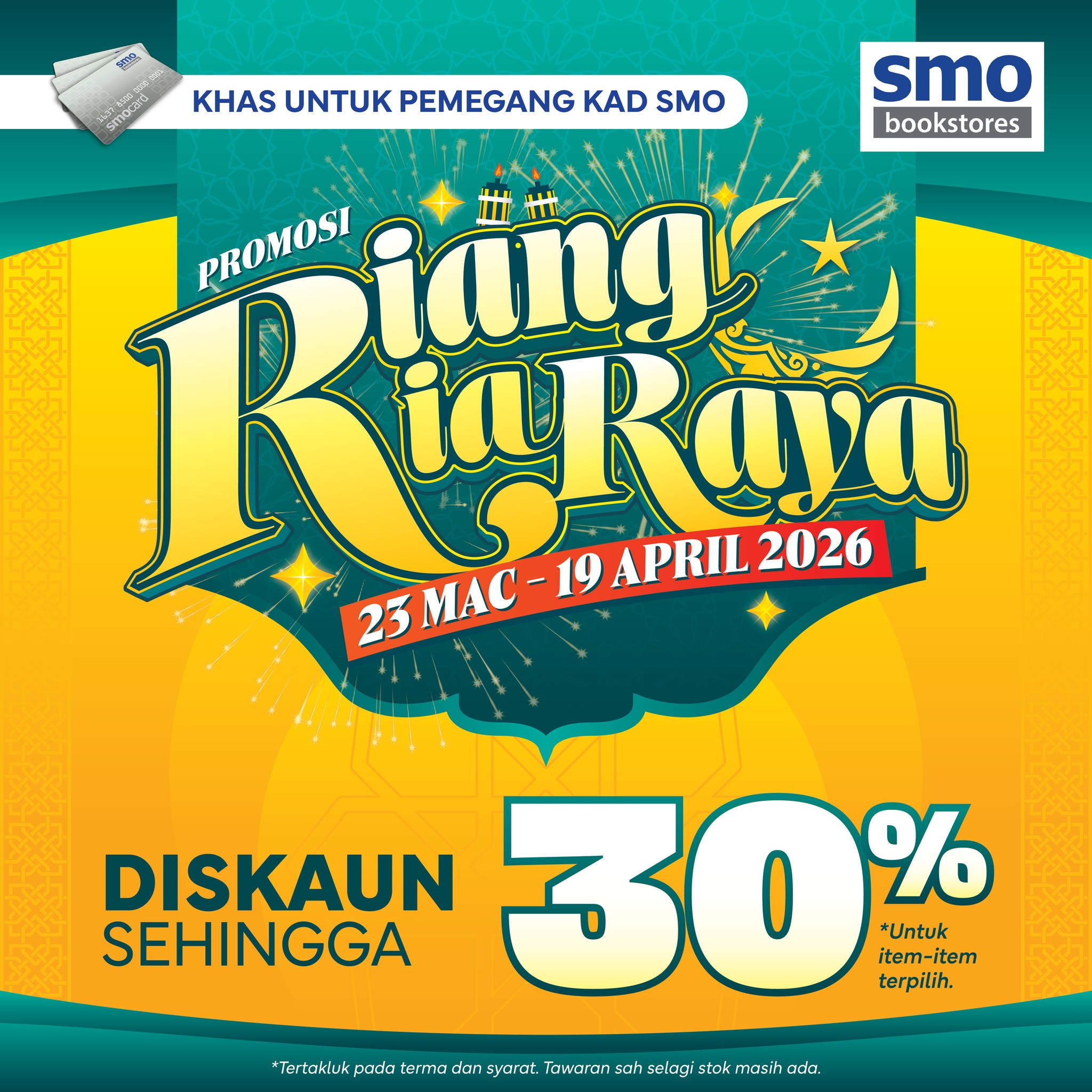 SMO Bookstores Facebook ad