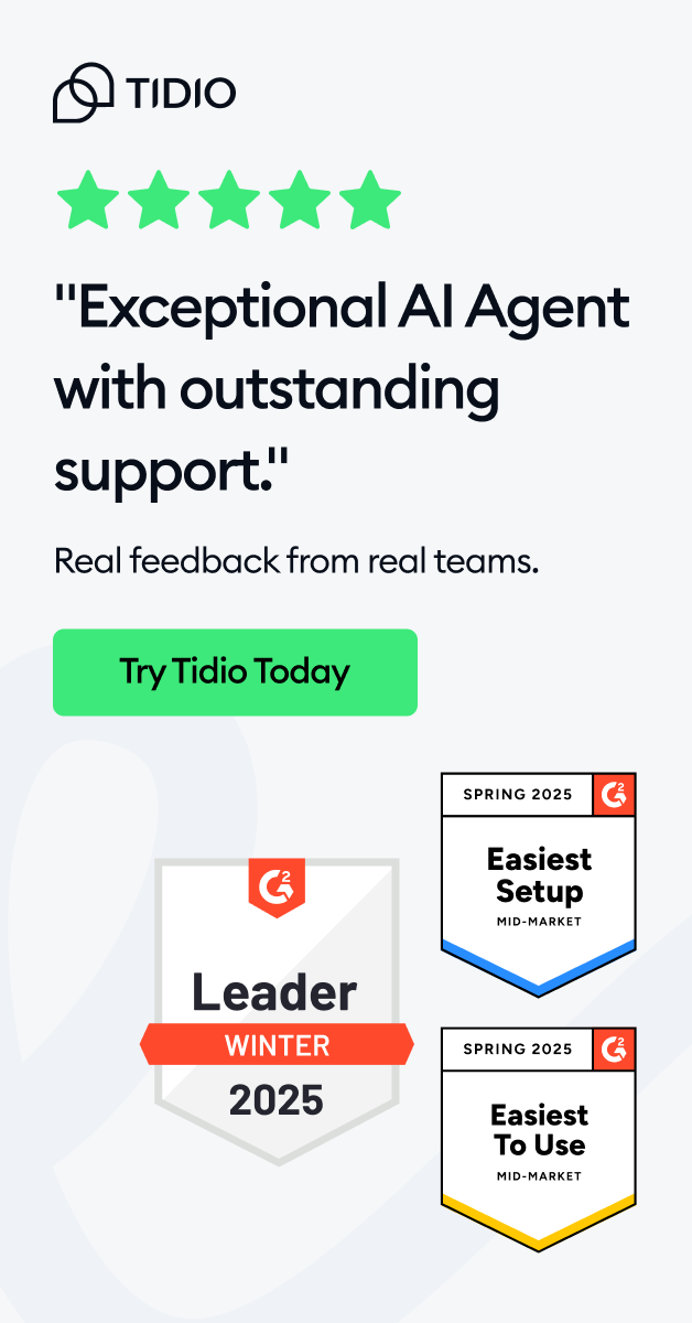 Tidio Facebook ad