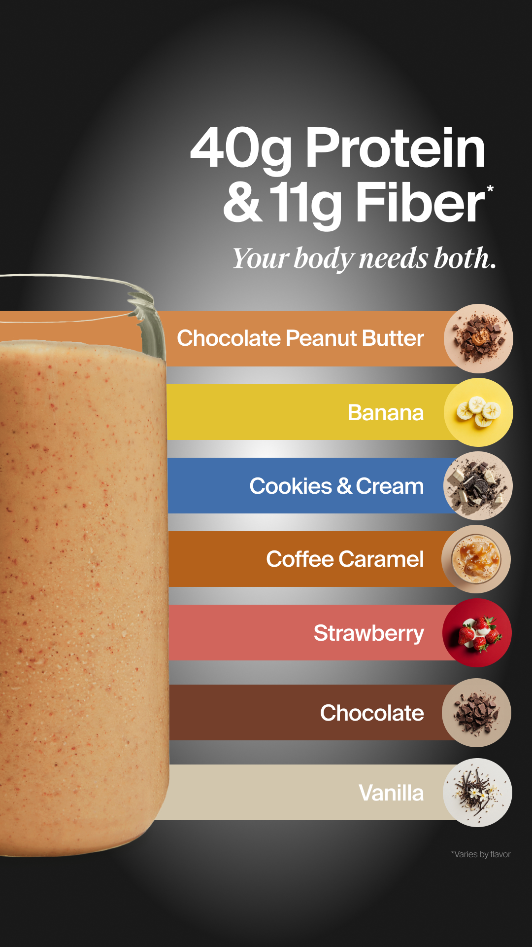 Huel Facebook ad