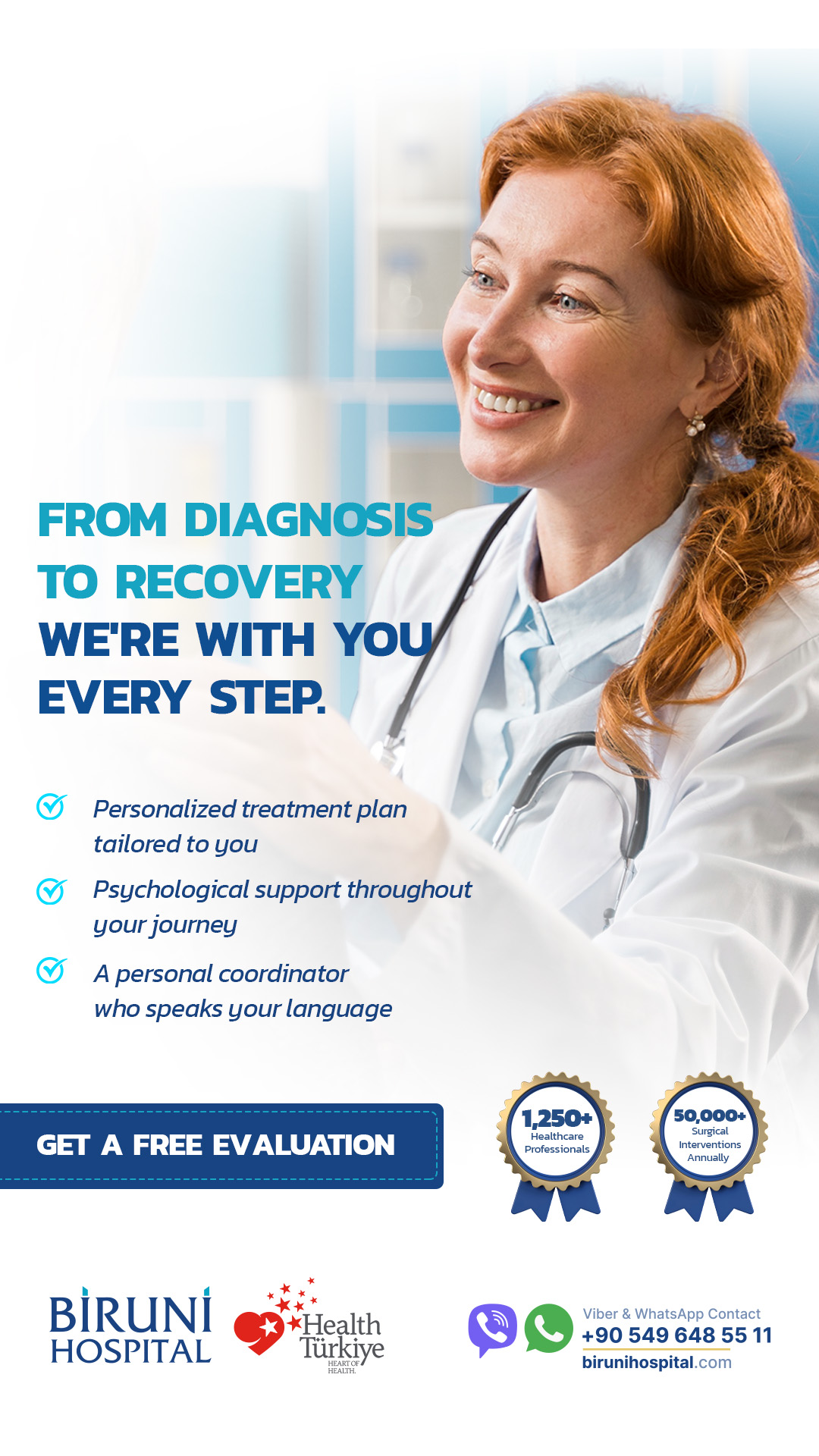 Biruni University Hospital Facebook ad